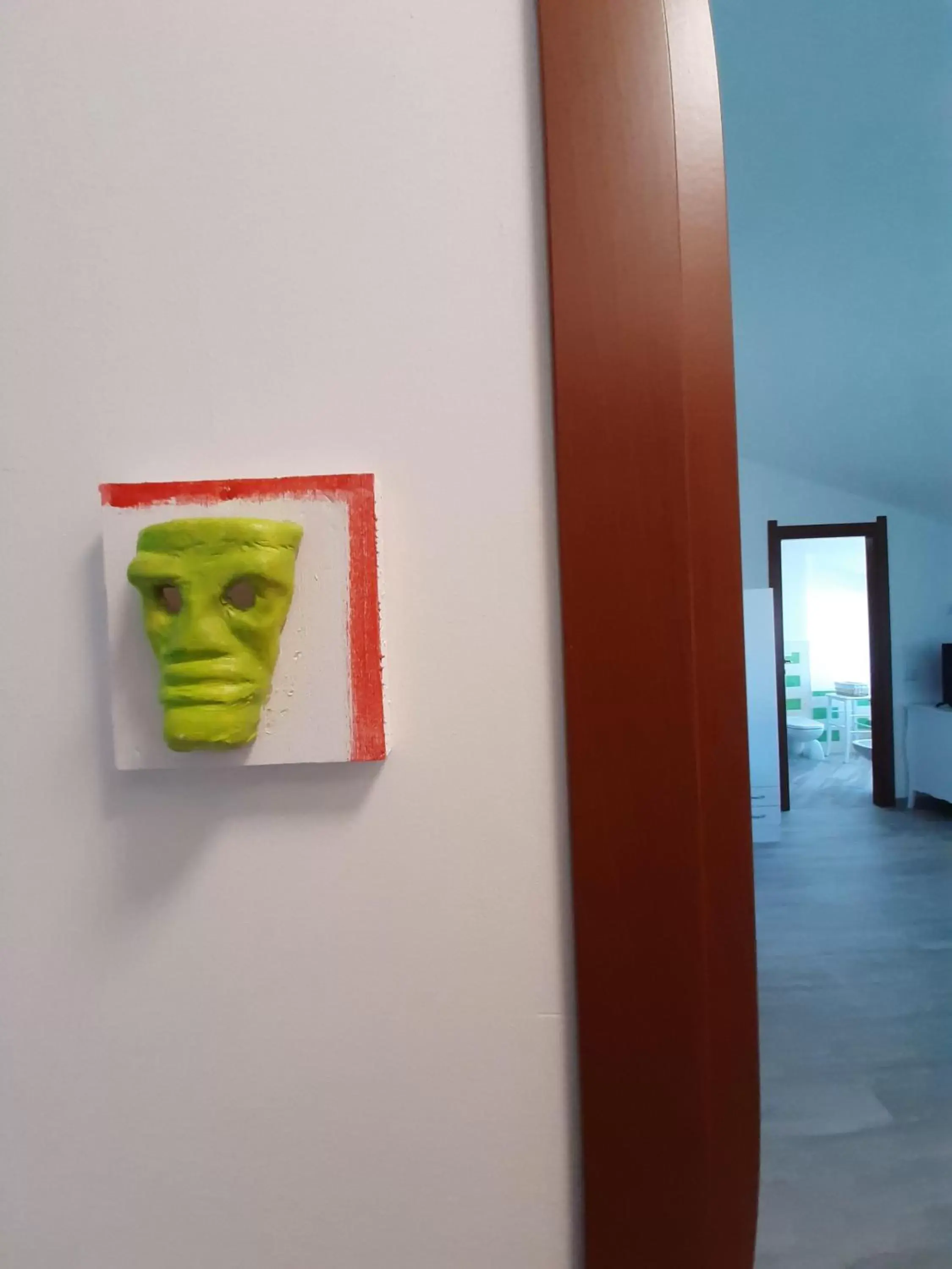 Deluxe Double Room with Sea View in Cuscino e Cappuccino B&B Deluxe Double Room with Sea View in Cuscino e Cappuccino B&B