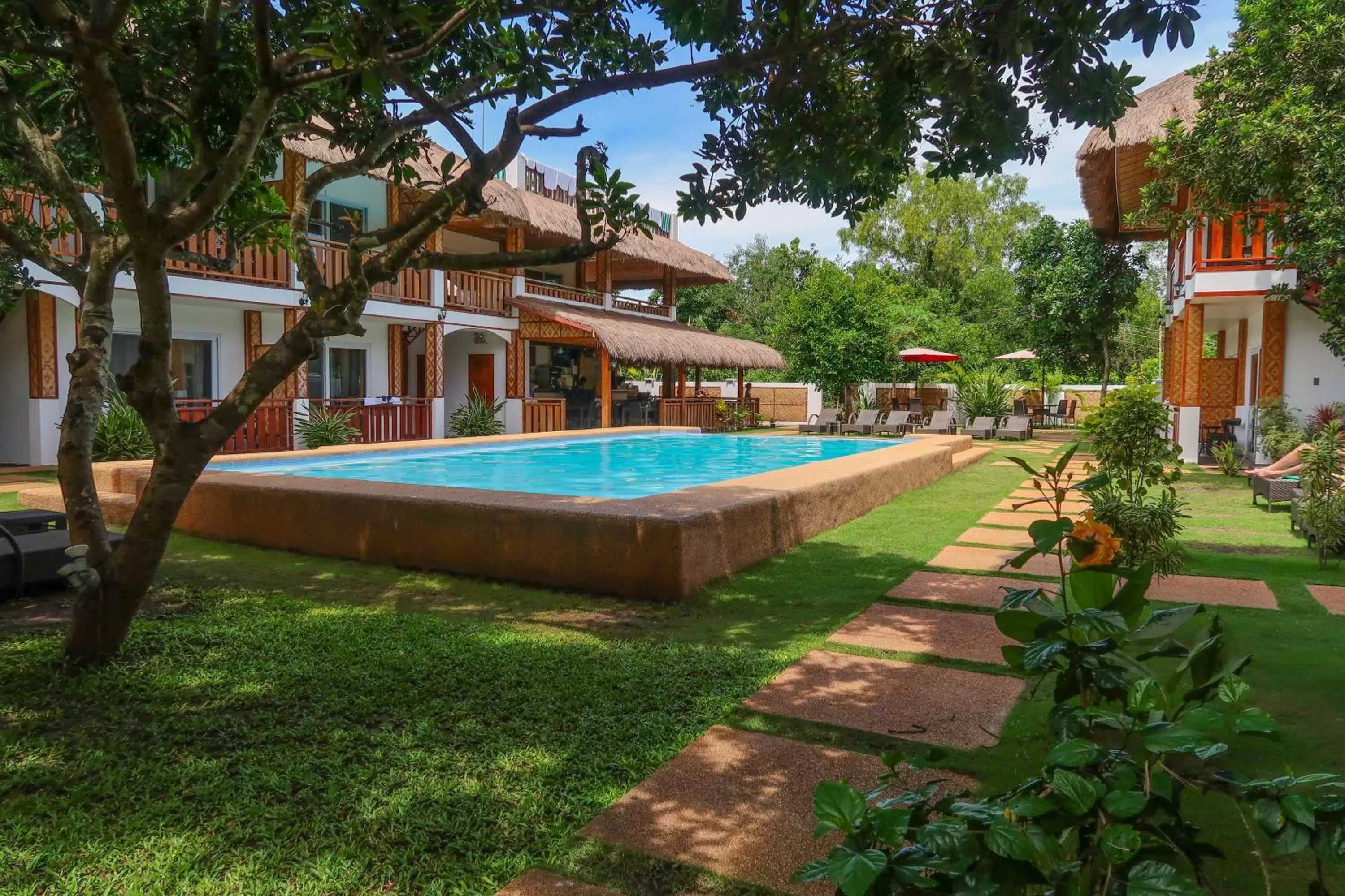 Natural landscape in Scent of Green Papaya