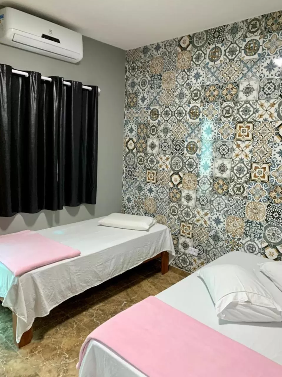 Bed in Santa Cecília Pousada