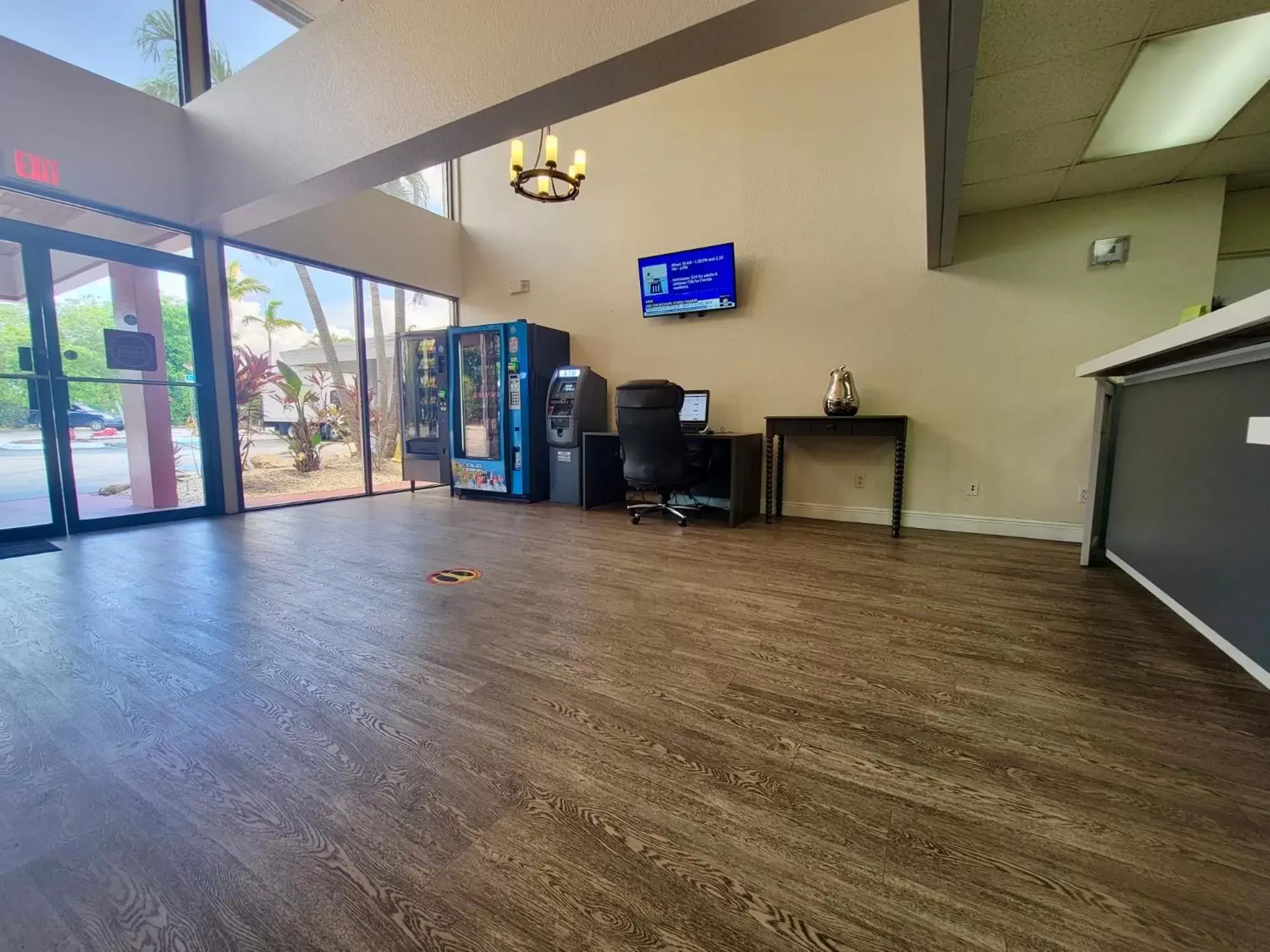 Lobby or reception in Garden Inn of Homestead Lobby or reception in Garden Inn of Homestead