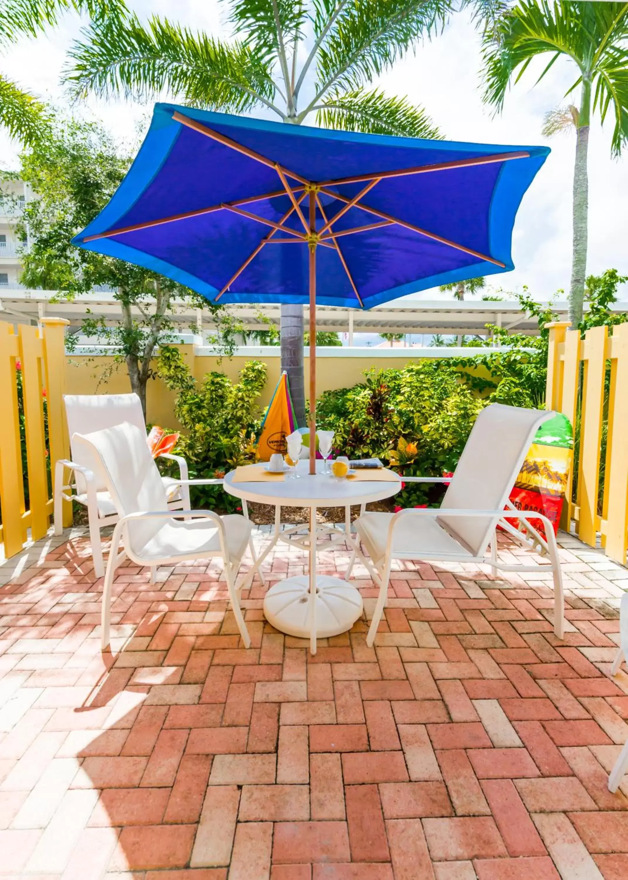 Patio/Outdoor Area in Inn at the Beach-Venice Florida