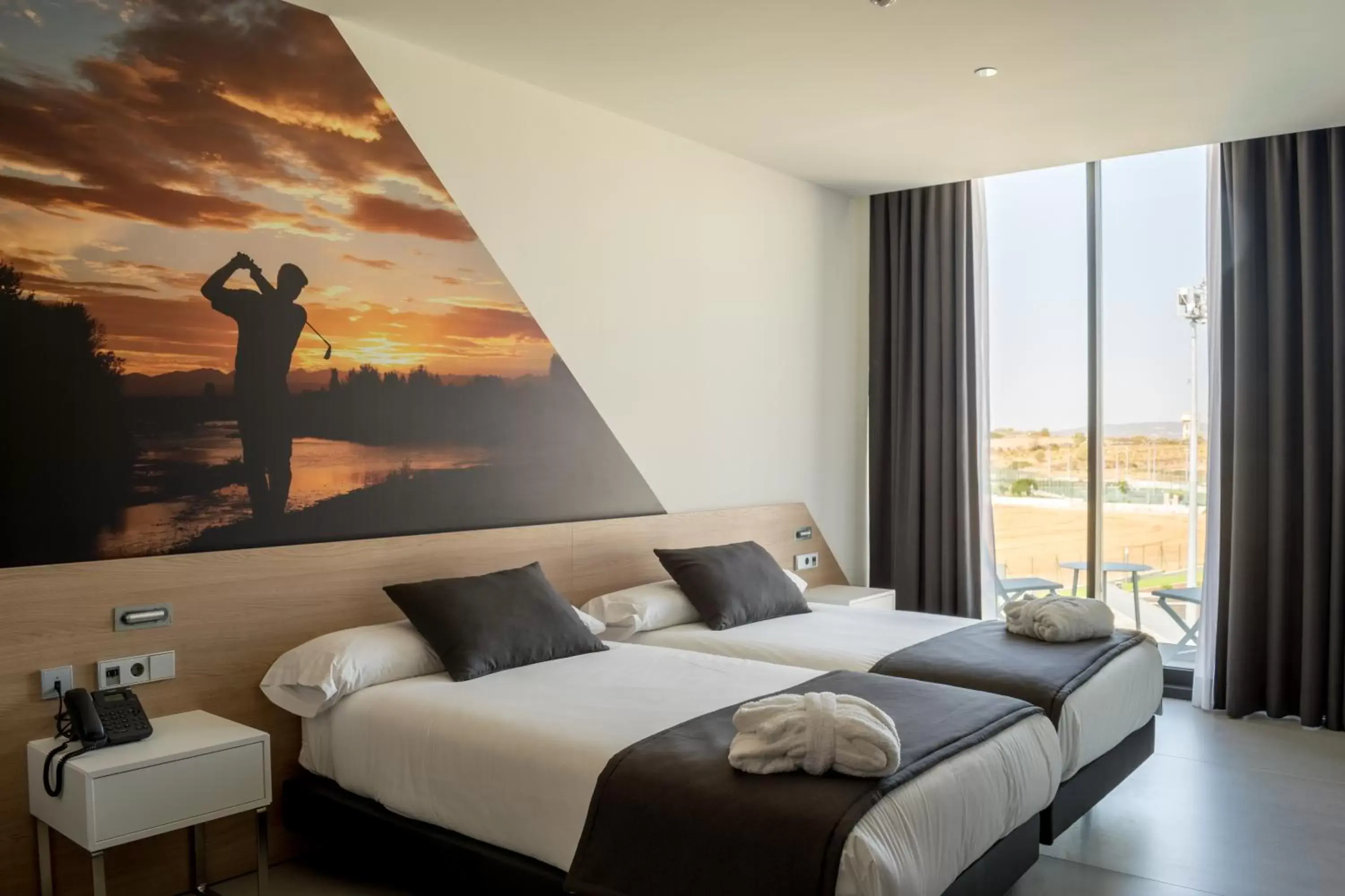 Photo of the whole room, Bed in Rafa Nadal Residence