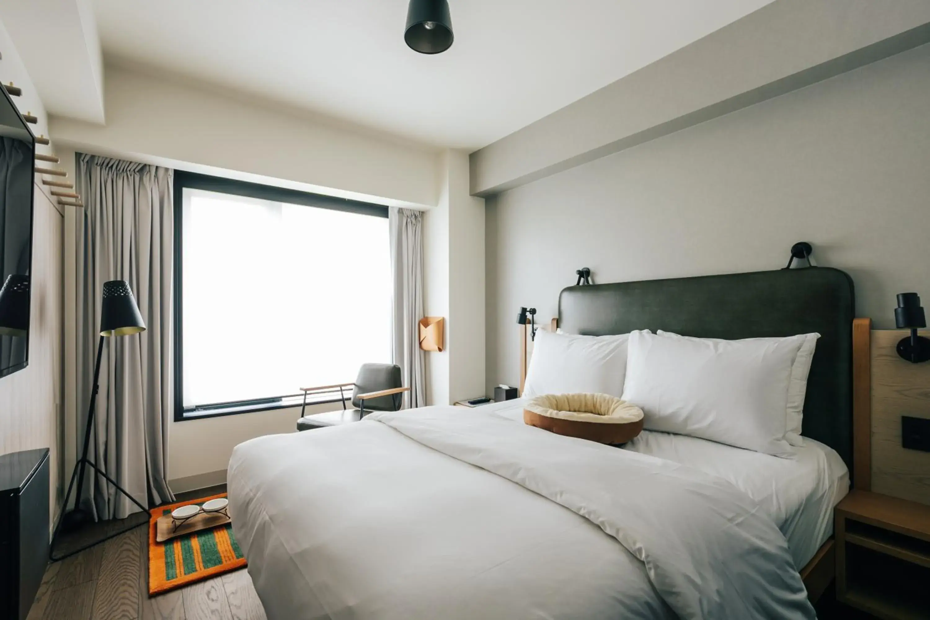 Bed in Moxy Osaka Shin Umeda