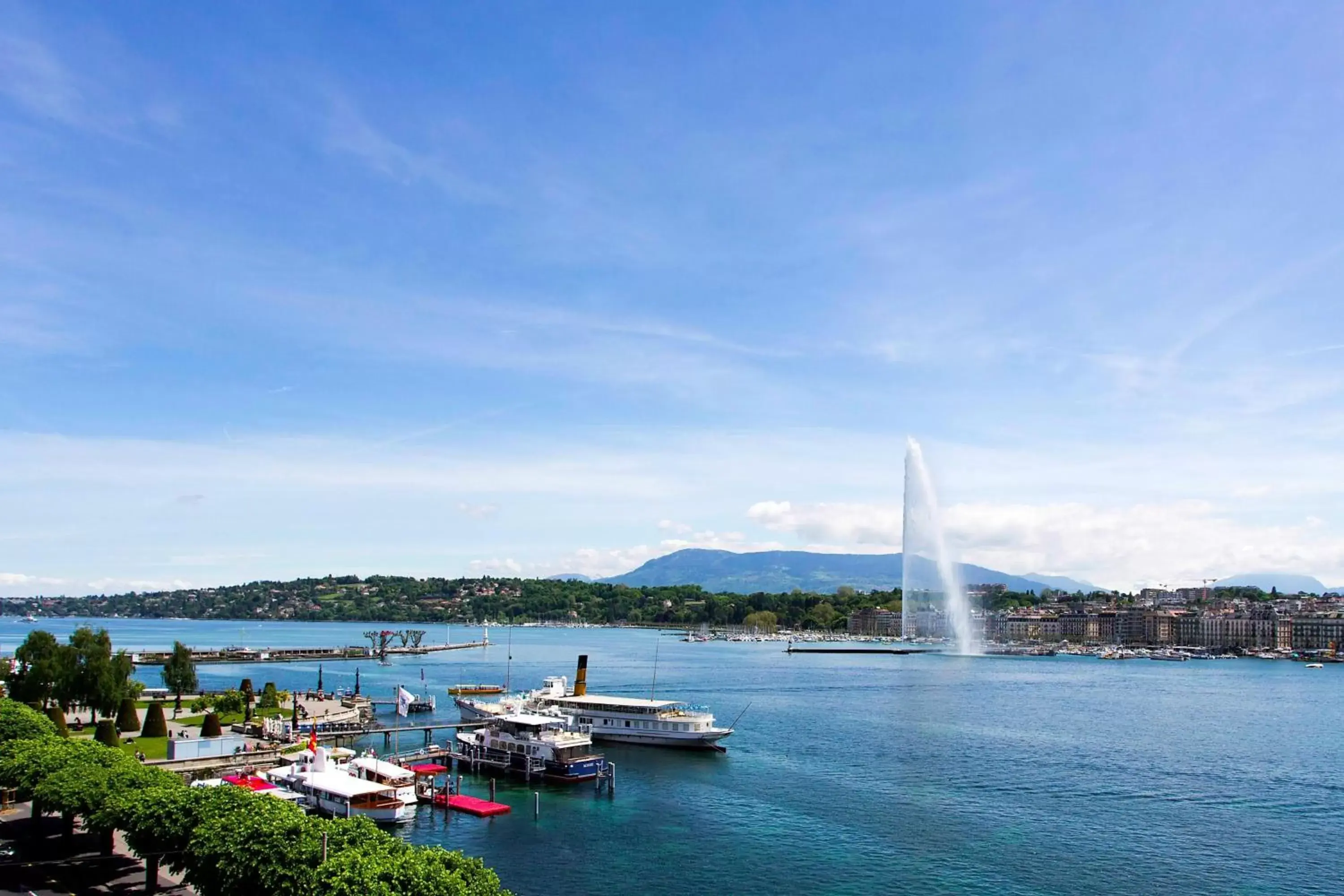 Property building in The Ritz-Carlton Hotel de la Paix, Geneva