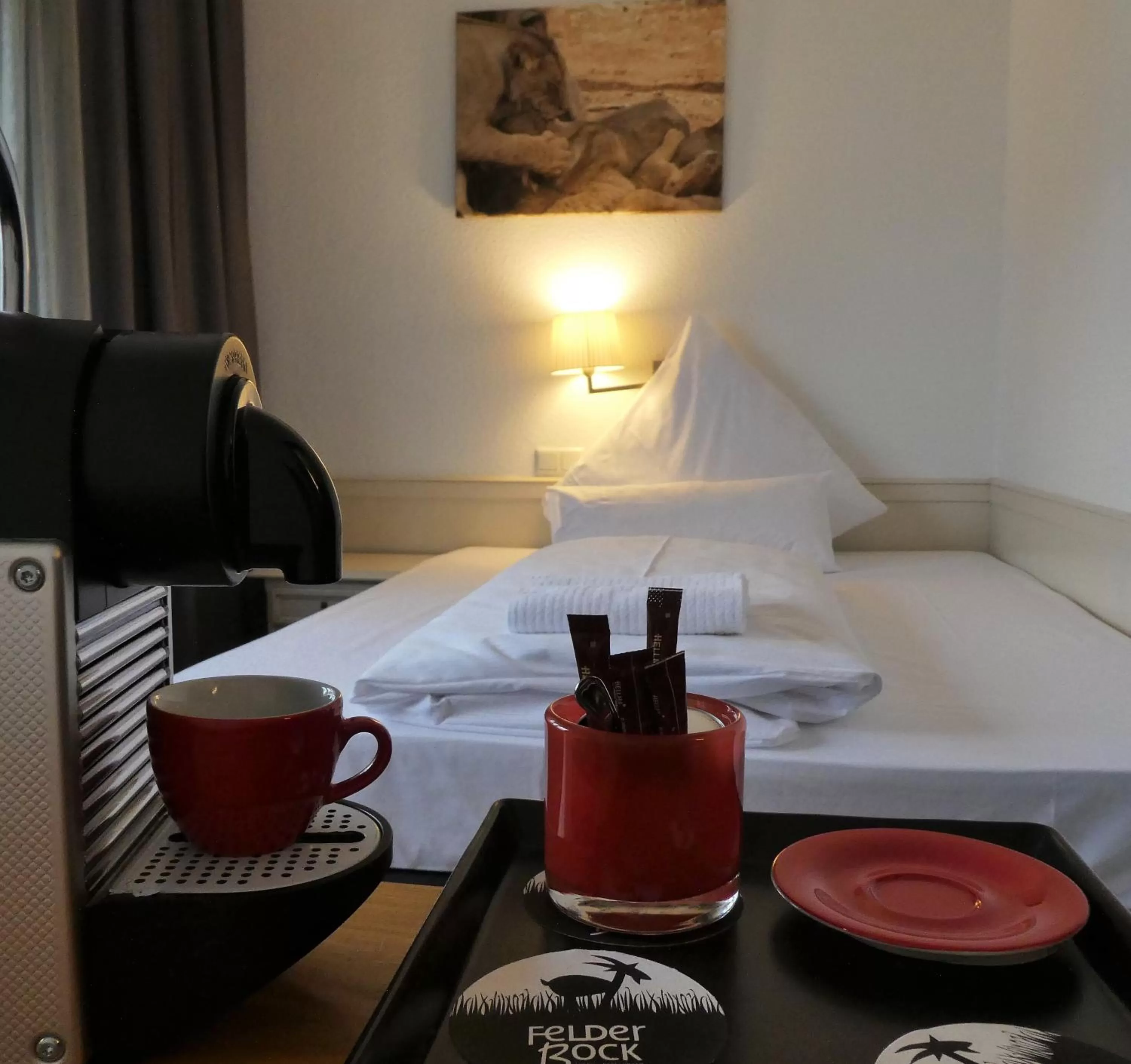 Photo of the whole room, Bed in Hotel Restaurant Felderbock