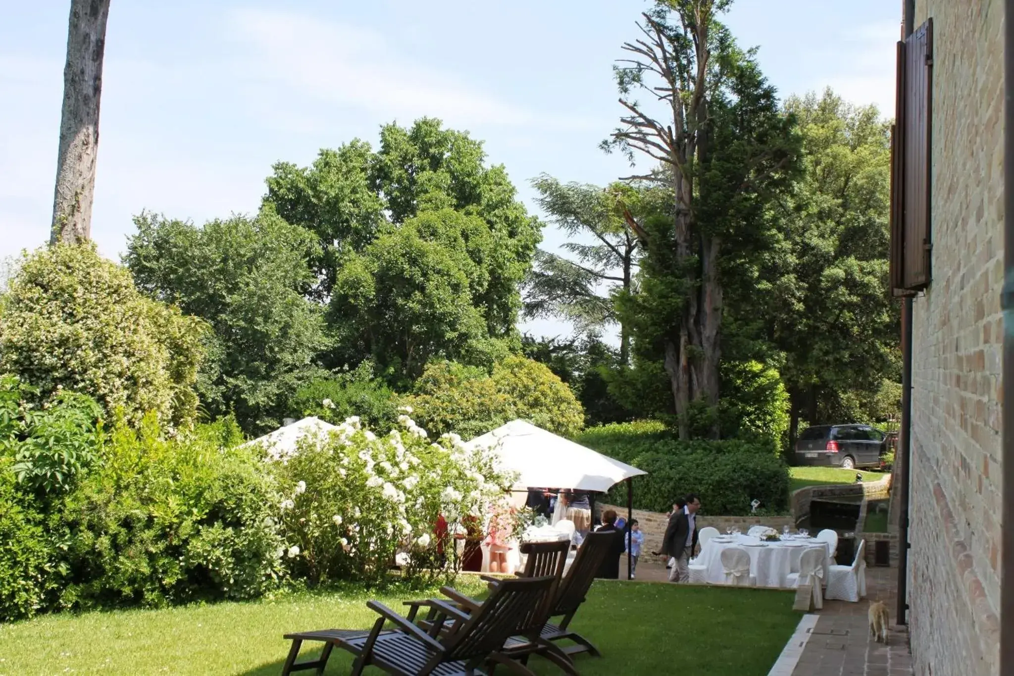 Garden in Castello Montegiove