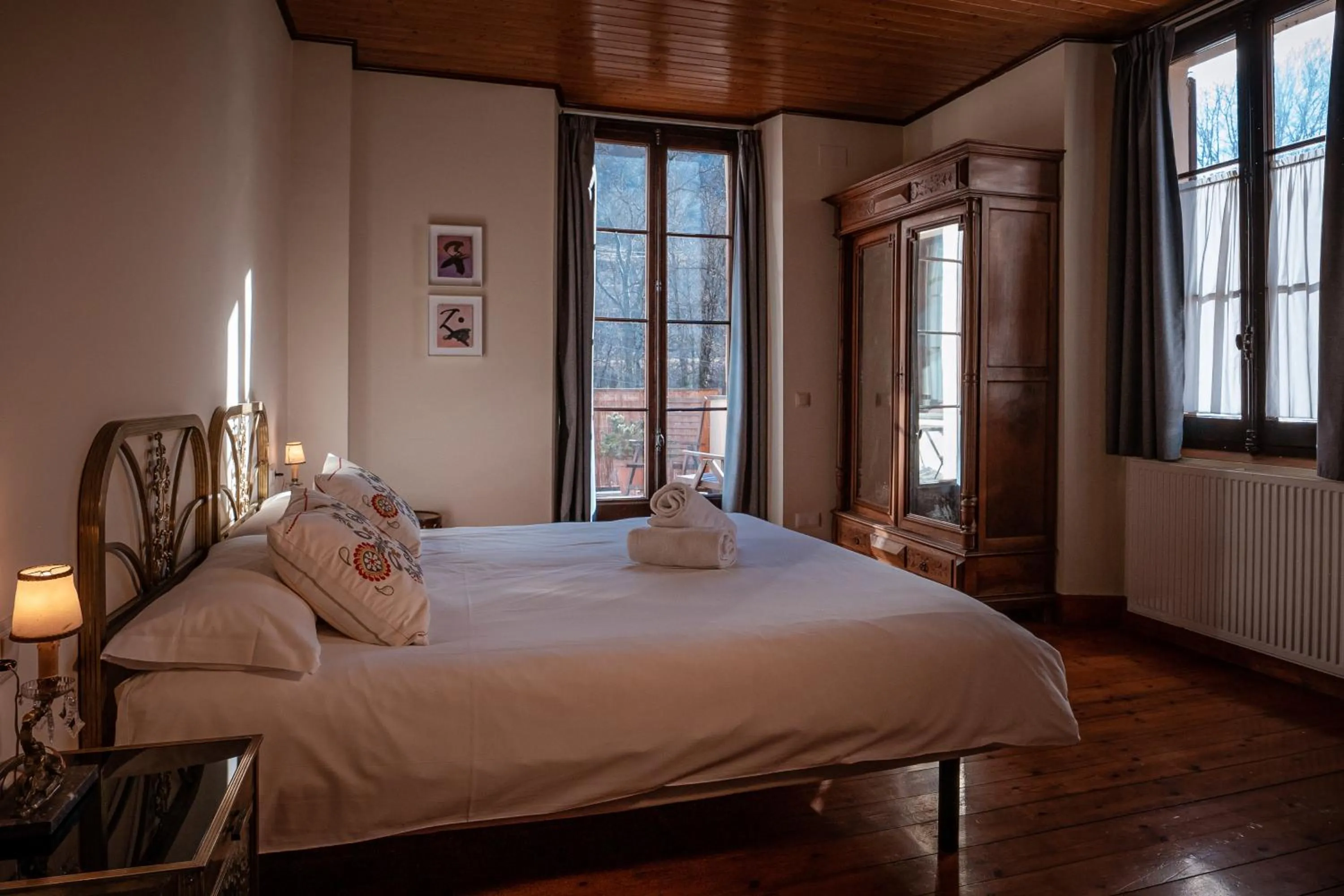 Bed in Hotel Mas de Xaxas