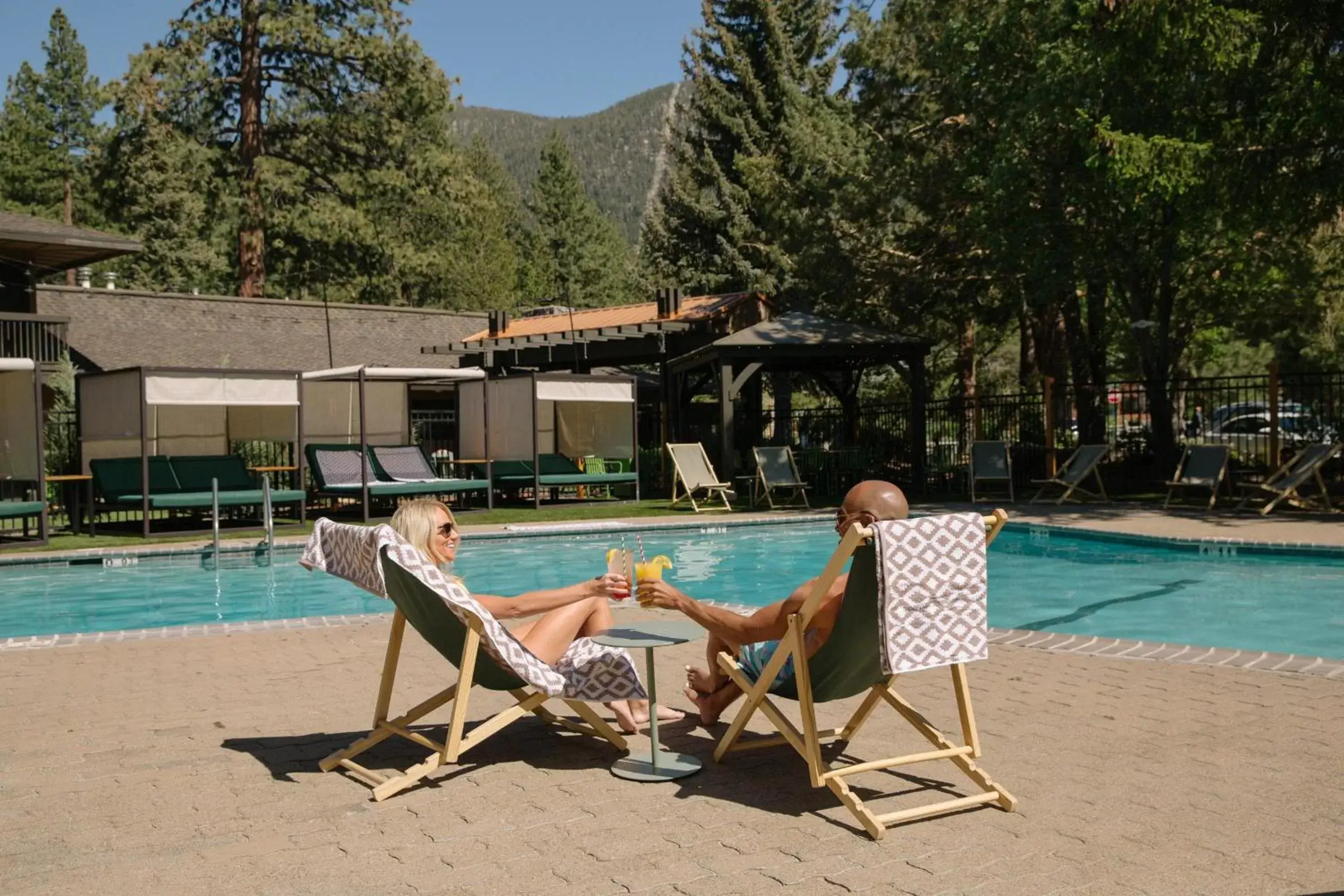Swimming Pool in Station House Inn South Lake Tahoe, by Oliver