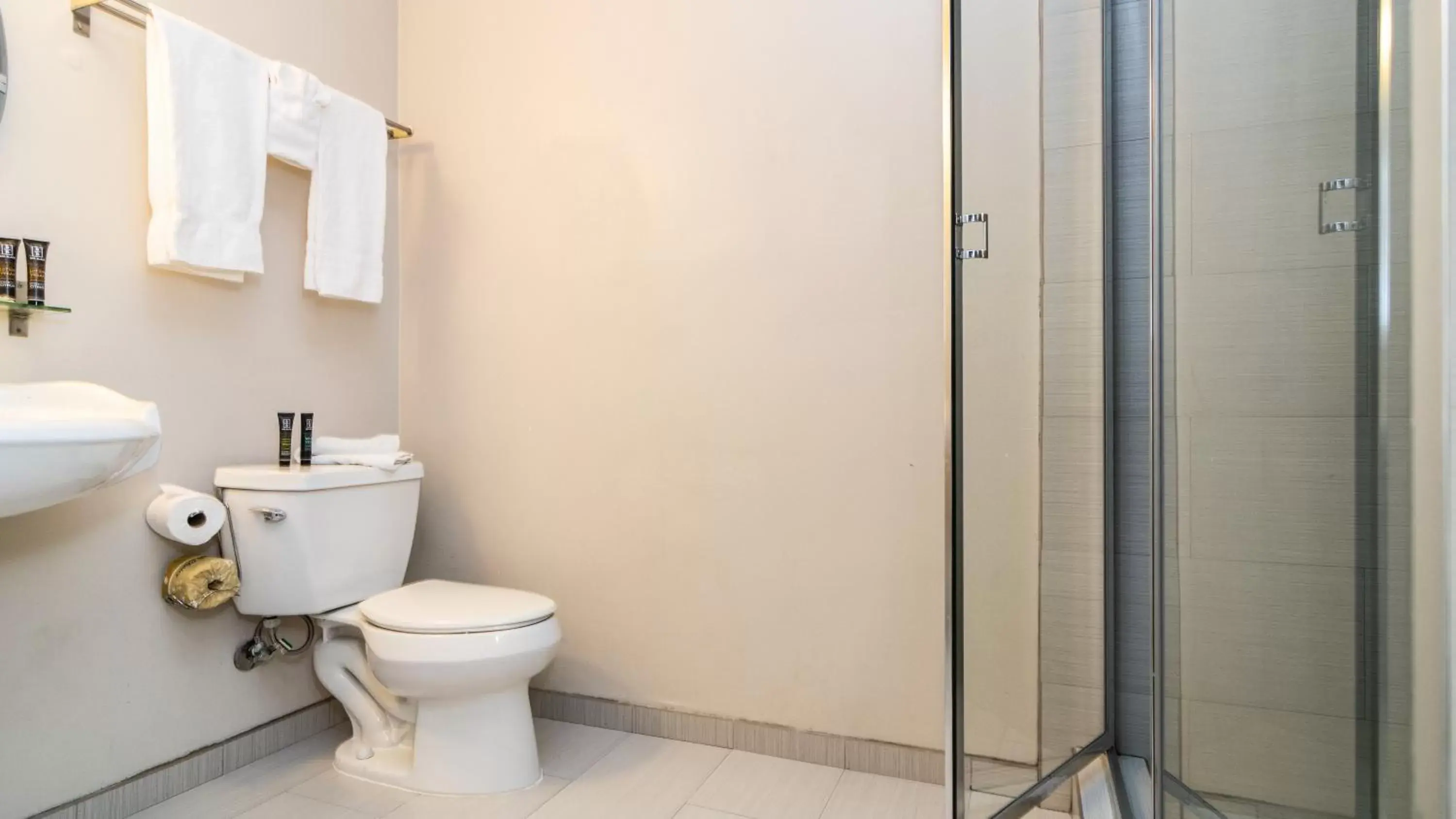 Toilet, Bathroom in Americas Best Value Inn Rancho Palos Verdes