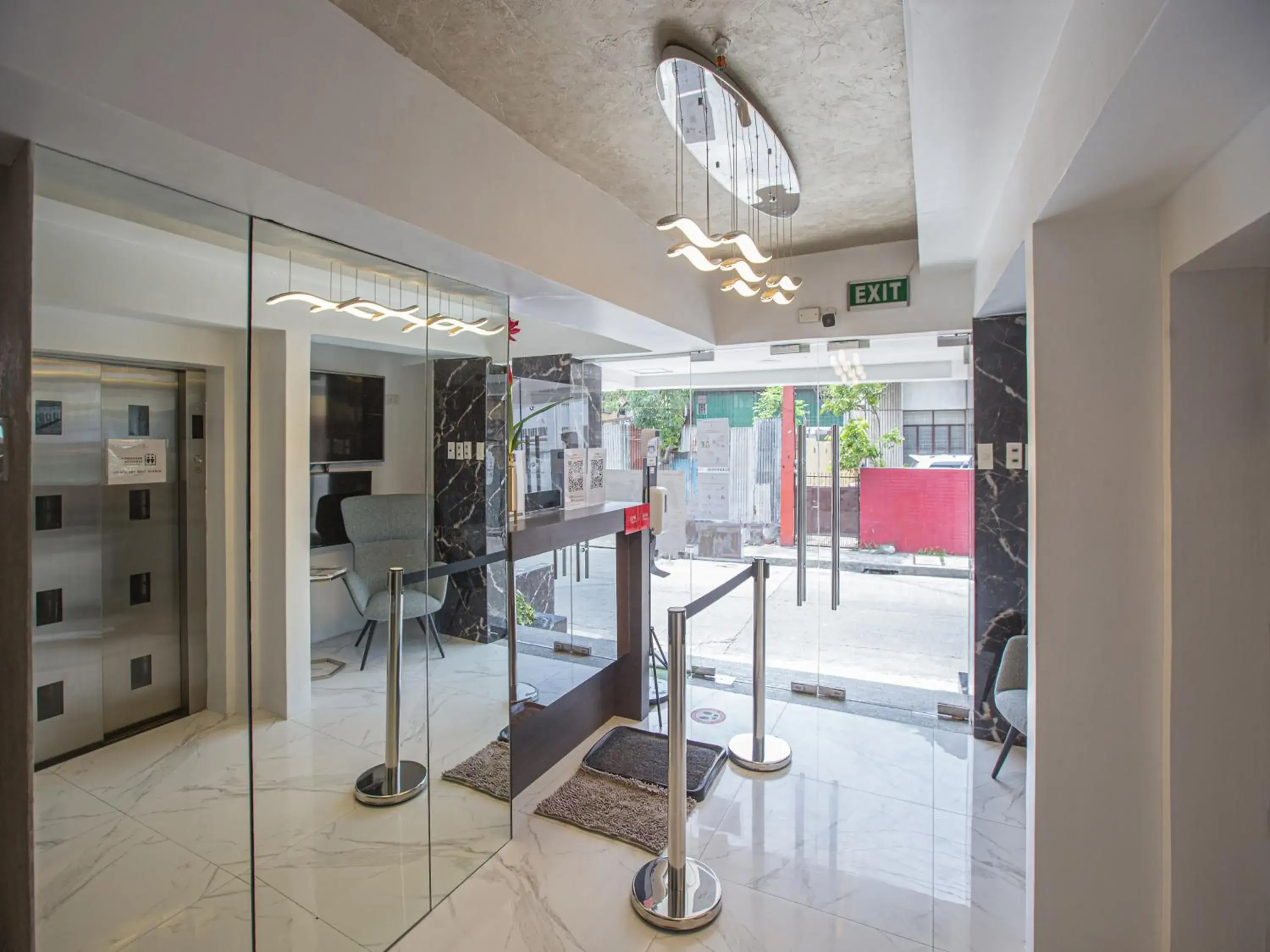 Lobby or reception in Circuit Hostel Lobby or reception in Circuit Hostel