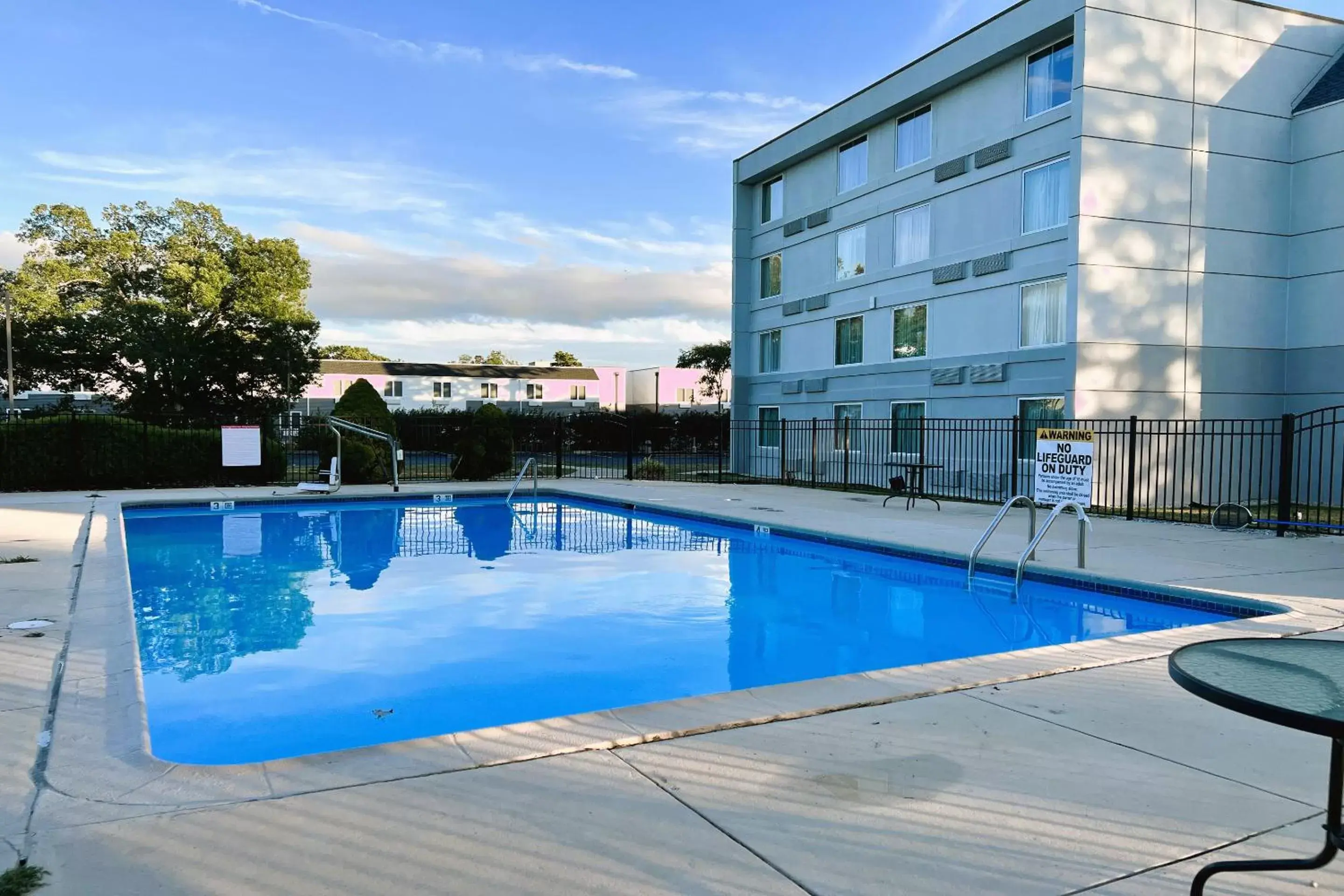 Swimming Pool in The Plaza On The Pike Hotel Atlantic City West by OYO