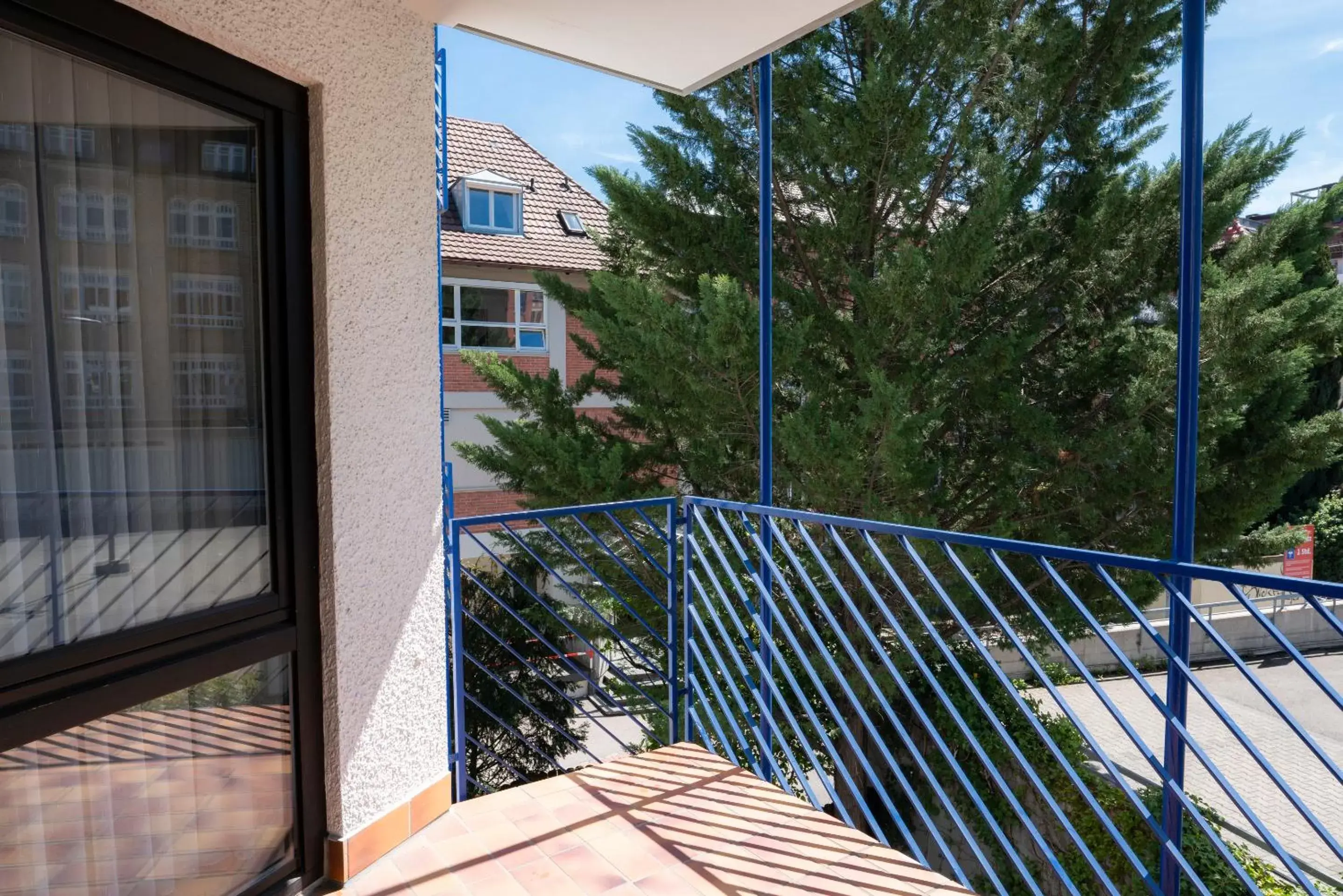 Balcony/Terrace in Hotel Astoria am Urachplatz