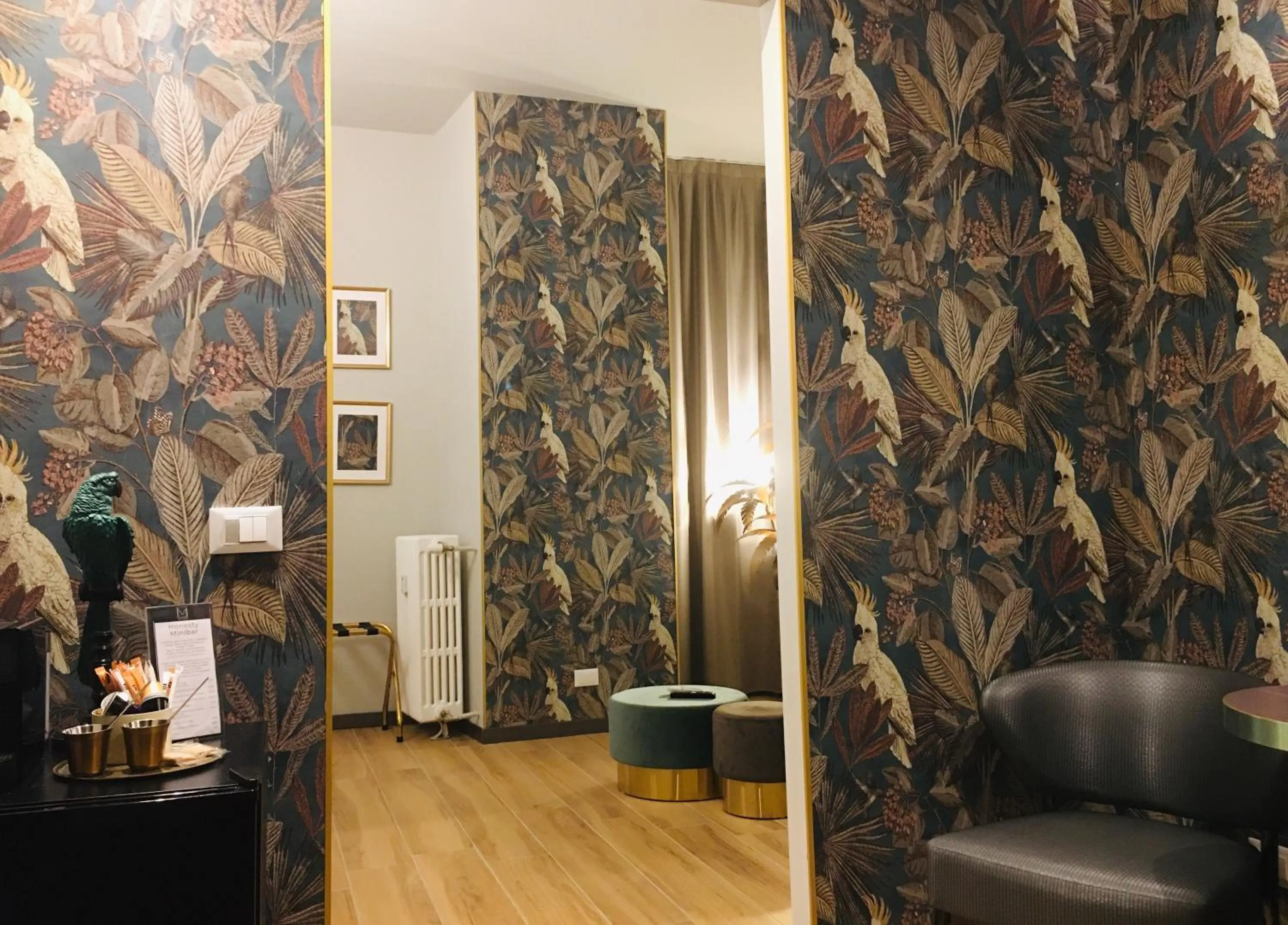 Decorative detail, Seating Area in INTO the heart of MILAN Aparthotel