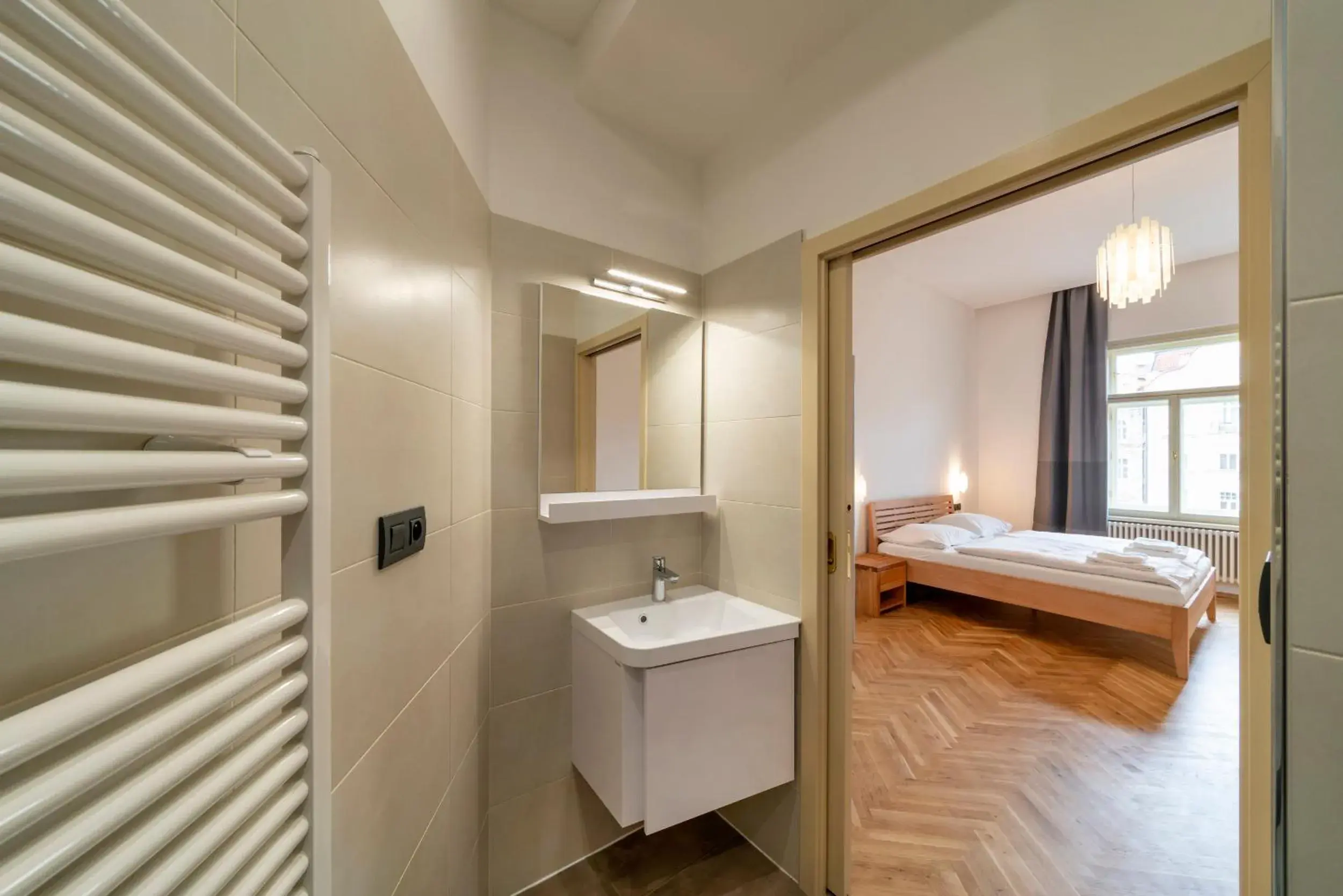 Bathroom in Old Town - Dusni Apartments