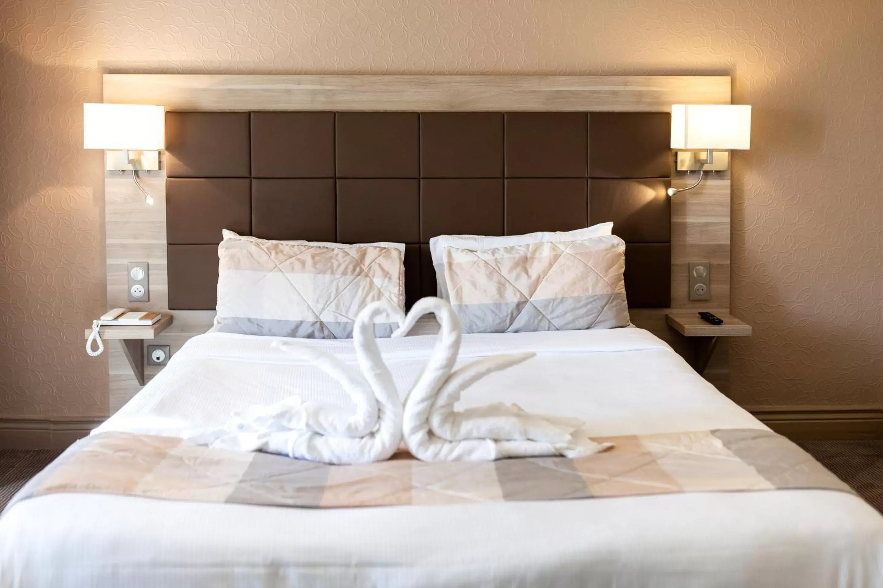 Bed in Hotel Regina & Spa