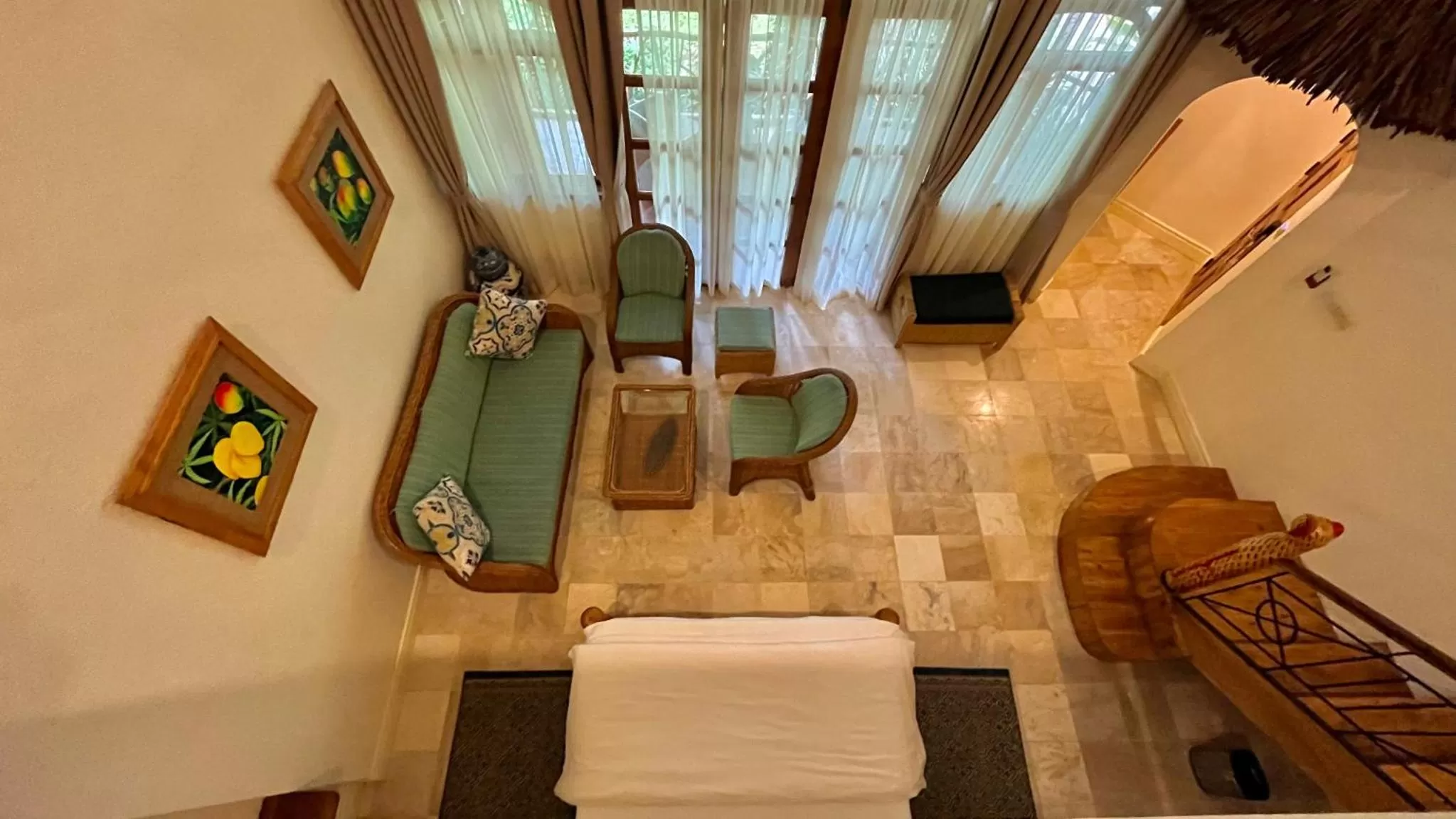 Living room in Coco Grove Beach Resort, Siquijor Island