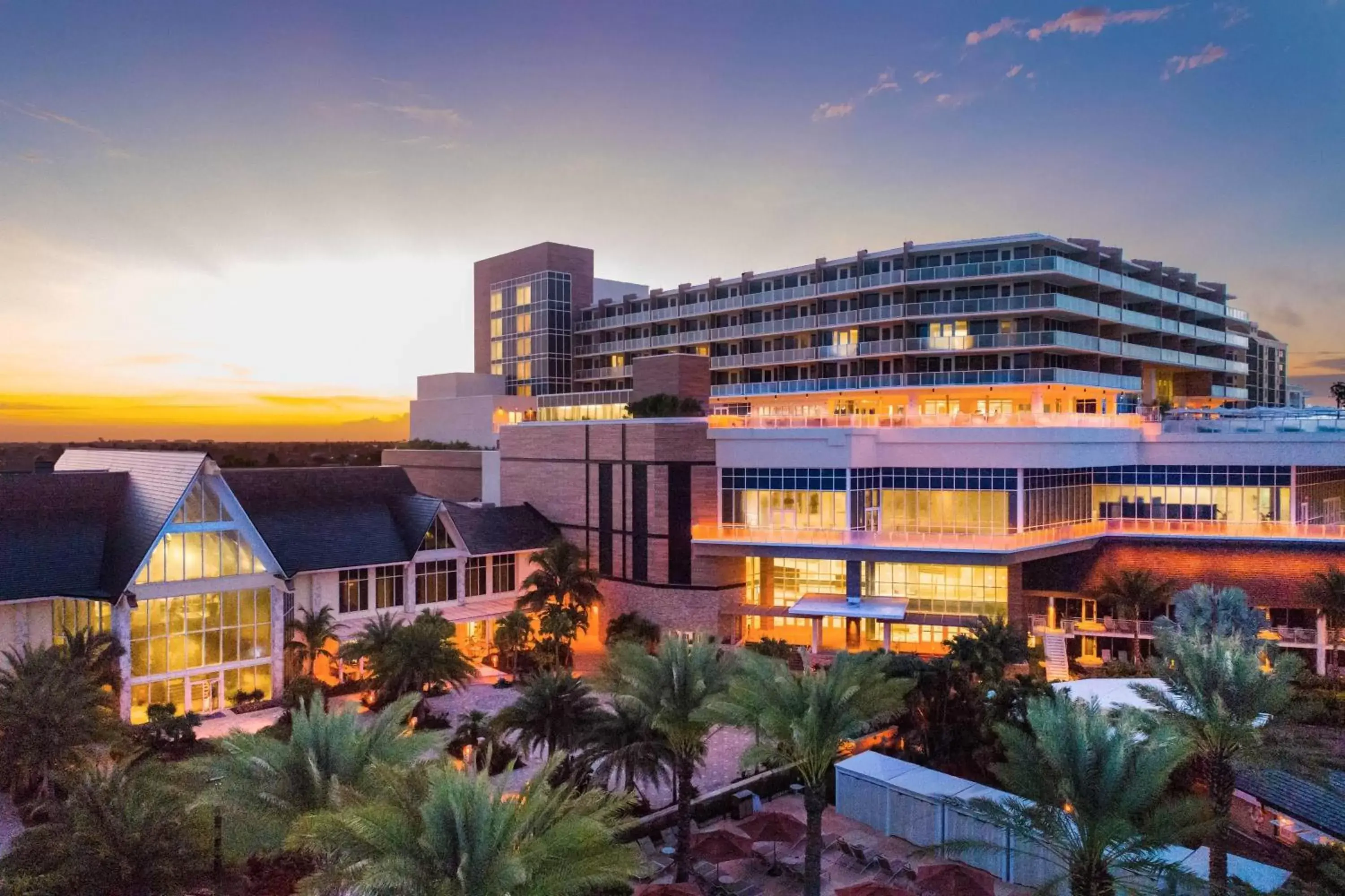 Property Building in JW Marriott Marco Island Beach Resort