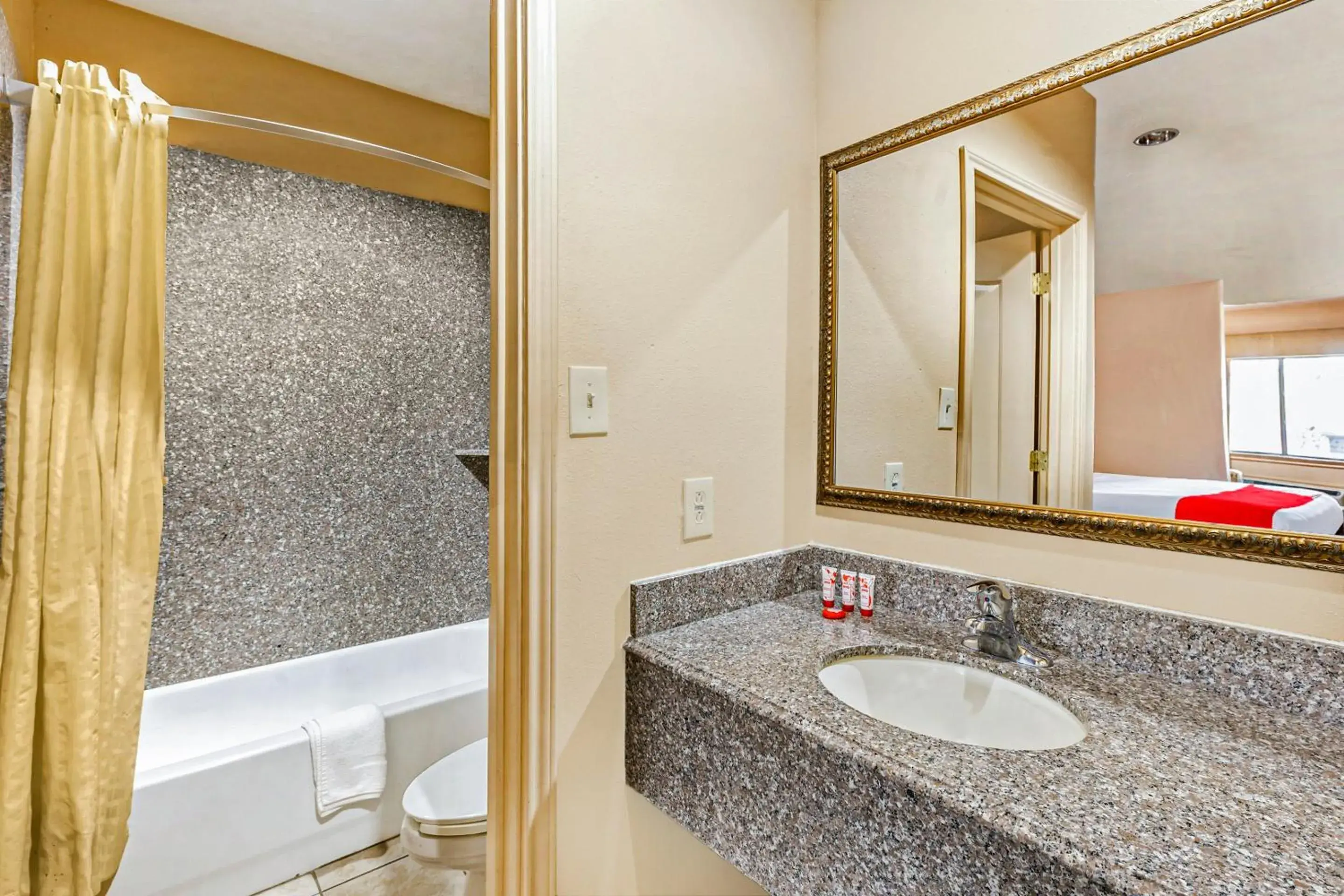 Bathroom in OYO Hotel Jewett TX Southwest, I-45