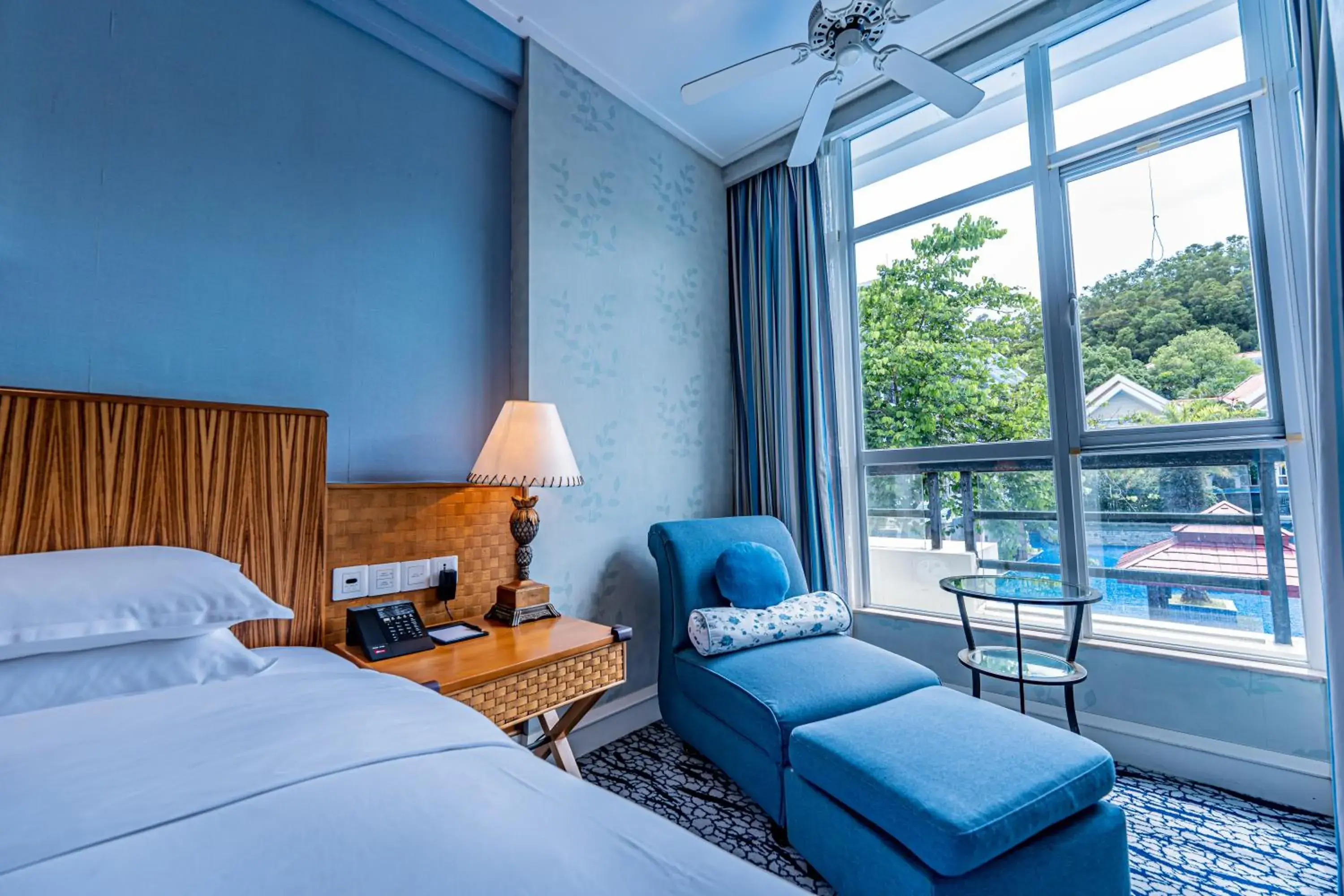 Bed in Goodview Hotel Sangem Tangxia