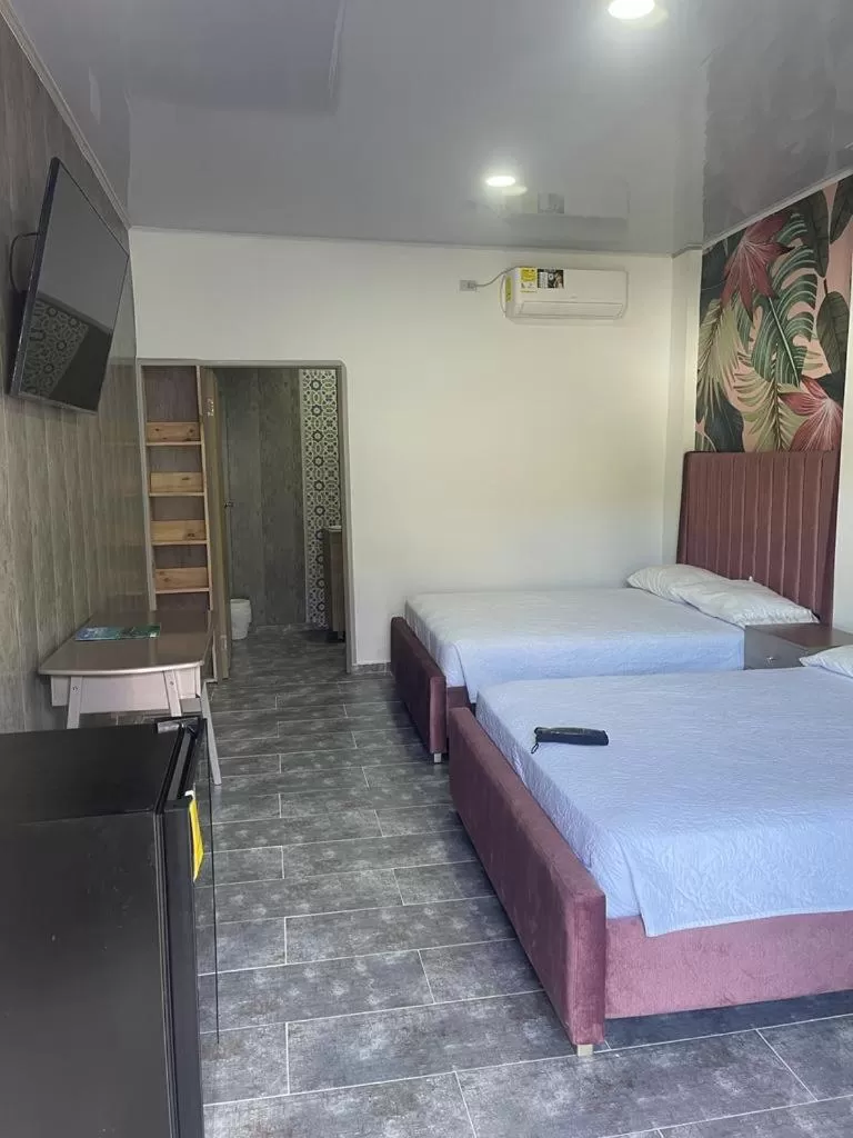 Bed in Apartamentos Isla Tropical