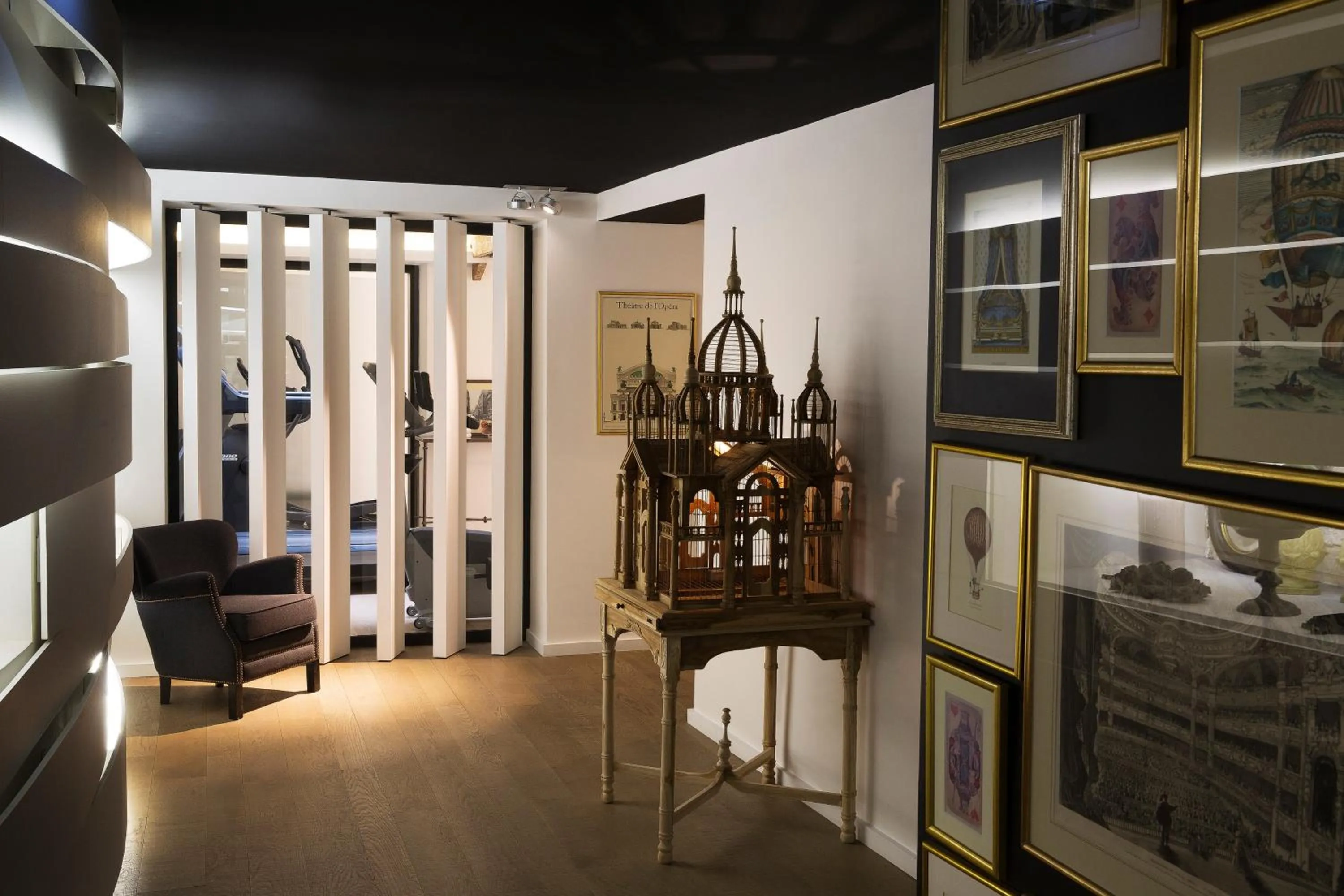 Decorative detail in Hôtel Molière