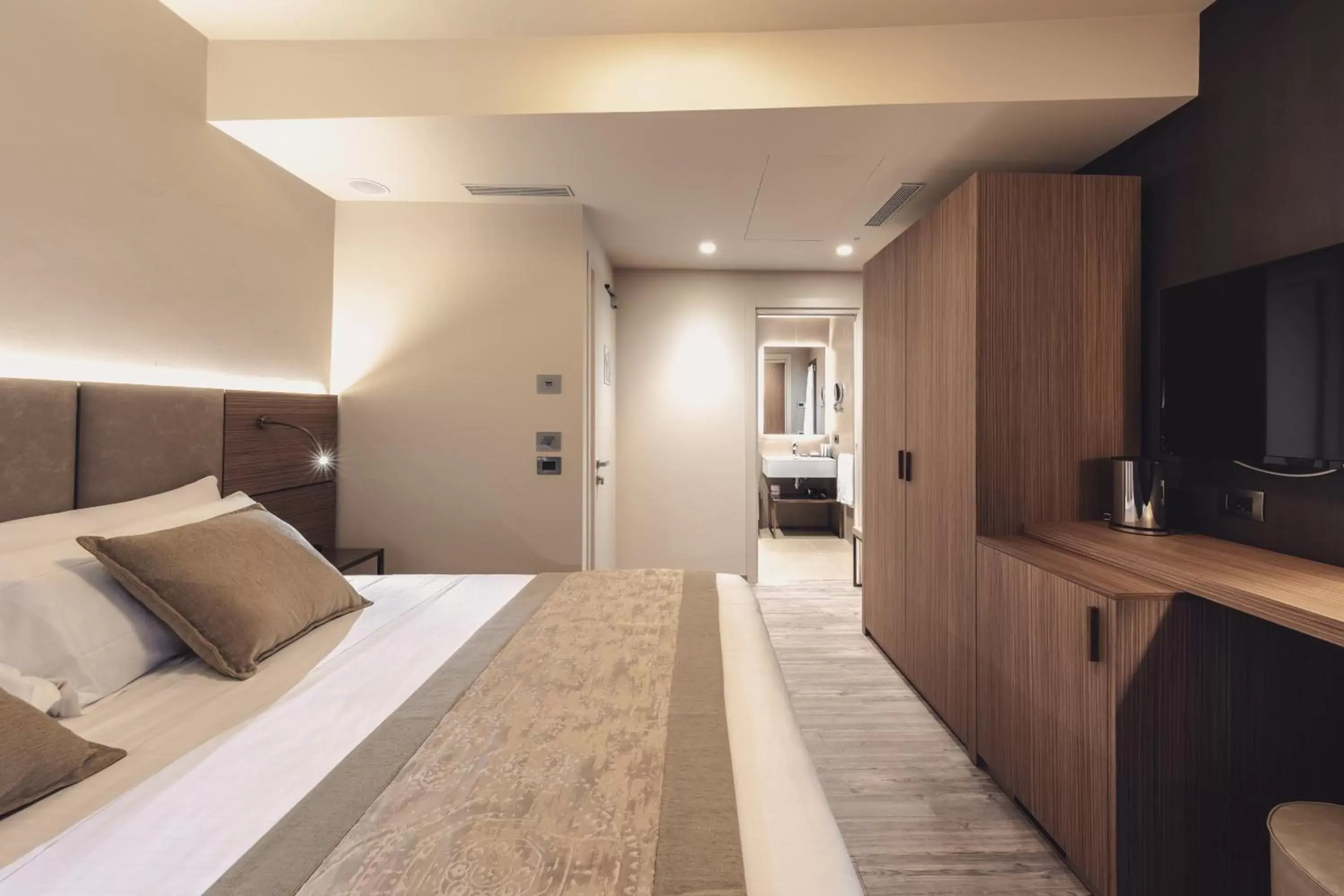Bedroom in Hotel Aquarius Venice-Ascend Hotel Collection
