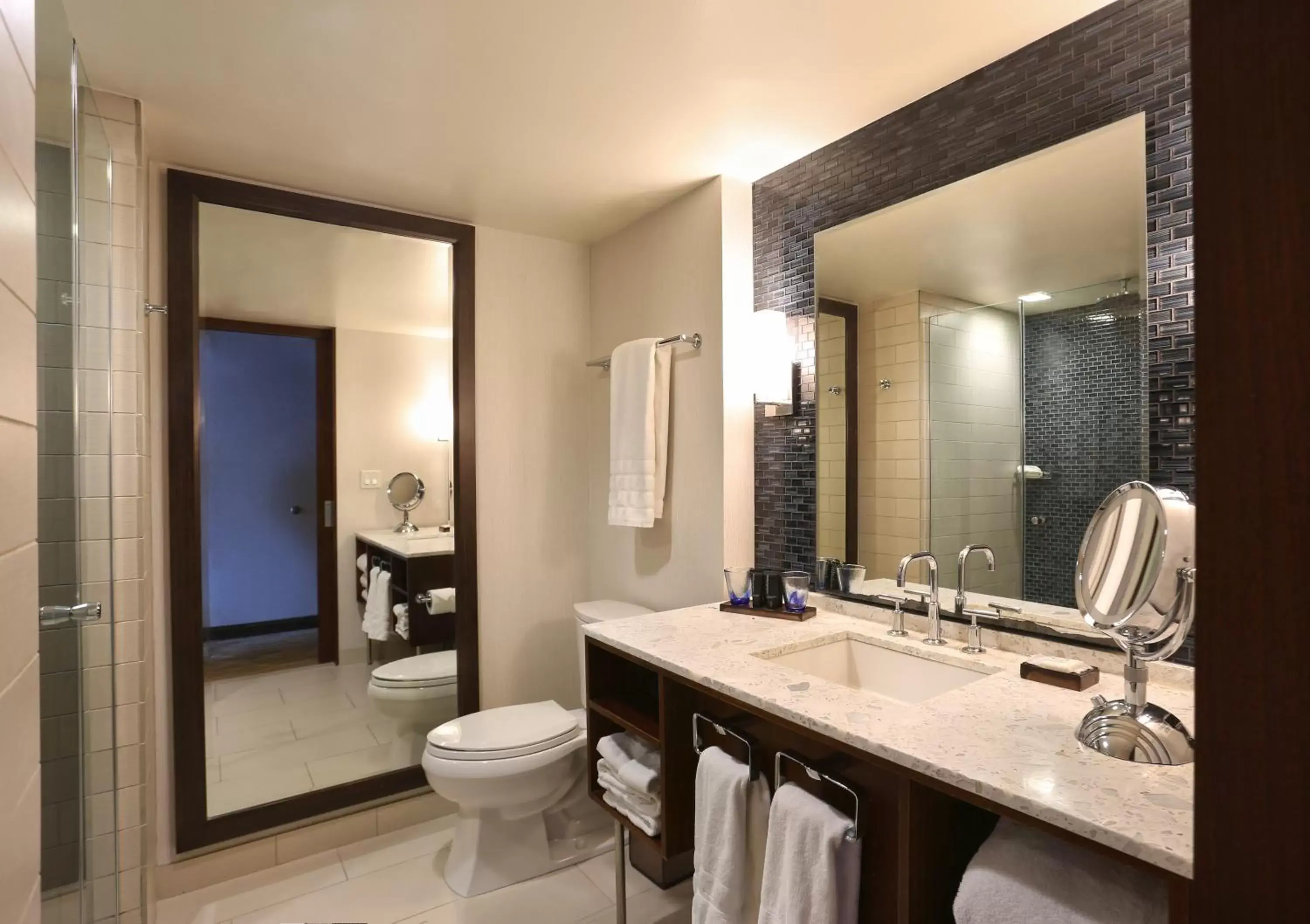 Bathroom in InterContinental New York Times Square by IHG Bathroom in InterContinental New York Times Square by IHG