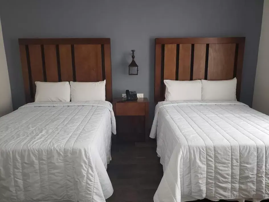 Bed in HOTEL PLAZA MATAMOROS