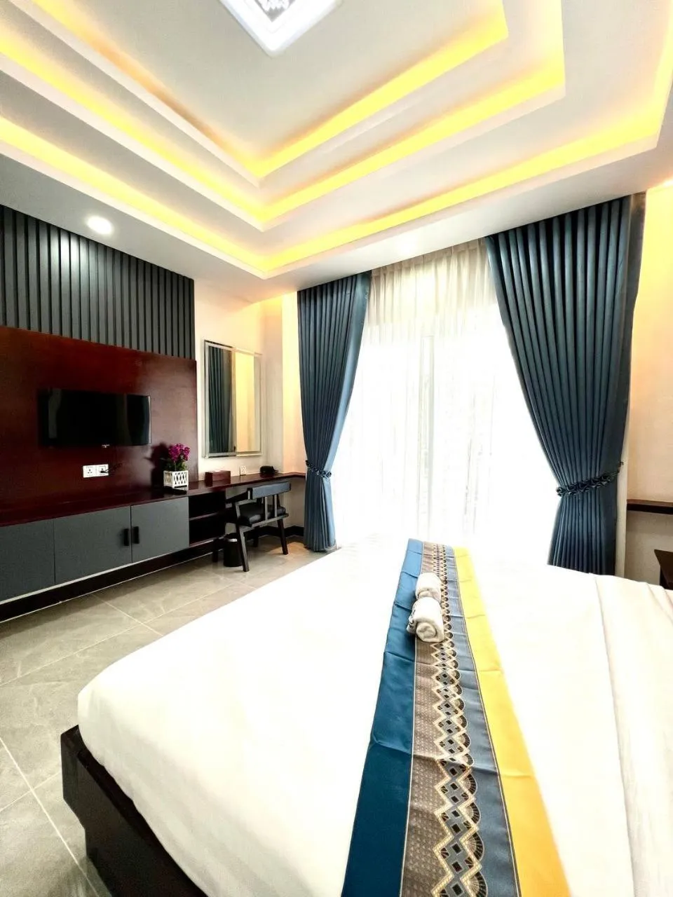 Bedroom in Sky Boutique Kampot