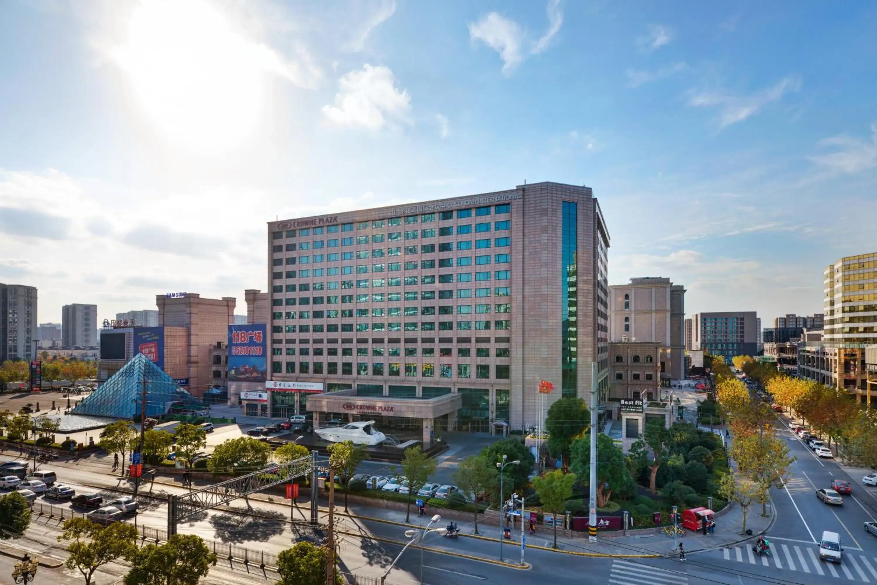 Property building in Crowne Plaza Shanghai Noah Square, an IHG Hotel