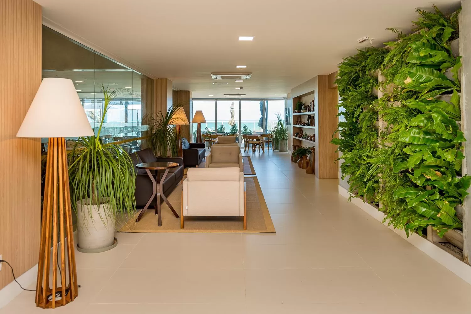 Lobby or reception in Hotel Senac Barreira Roxa