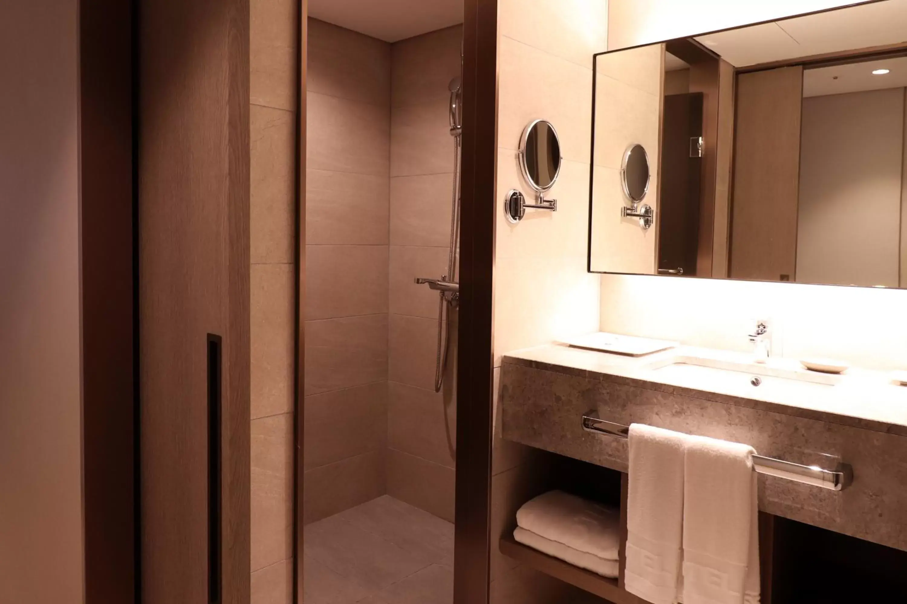 Shower, Bathroom in Hotel PJ Myeongdong