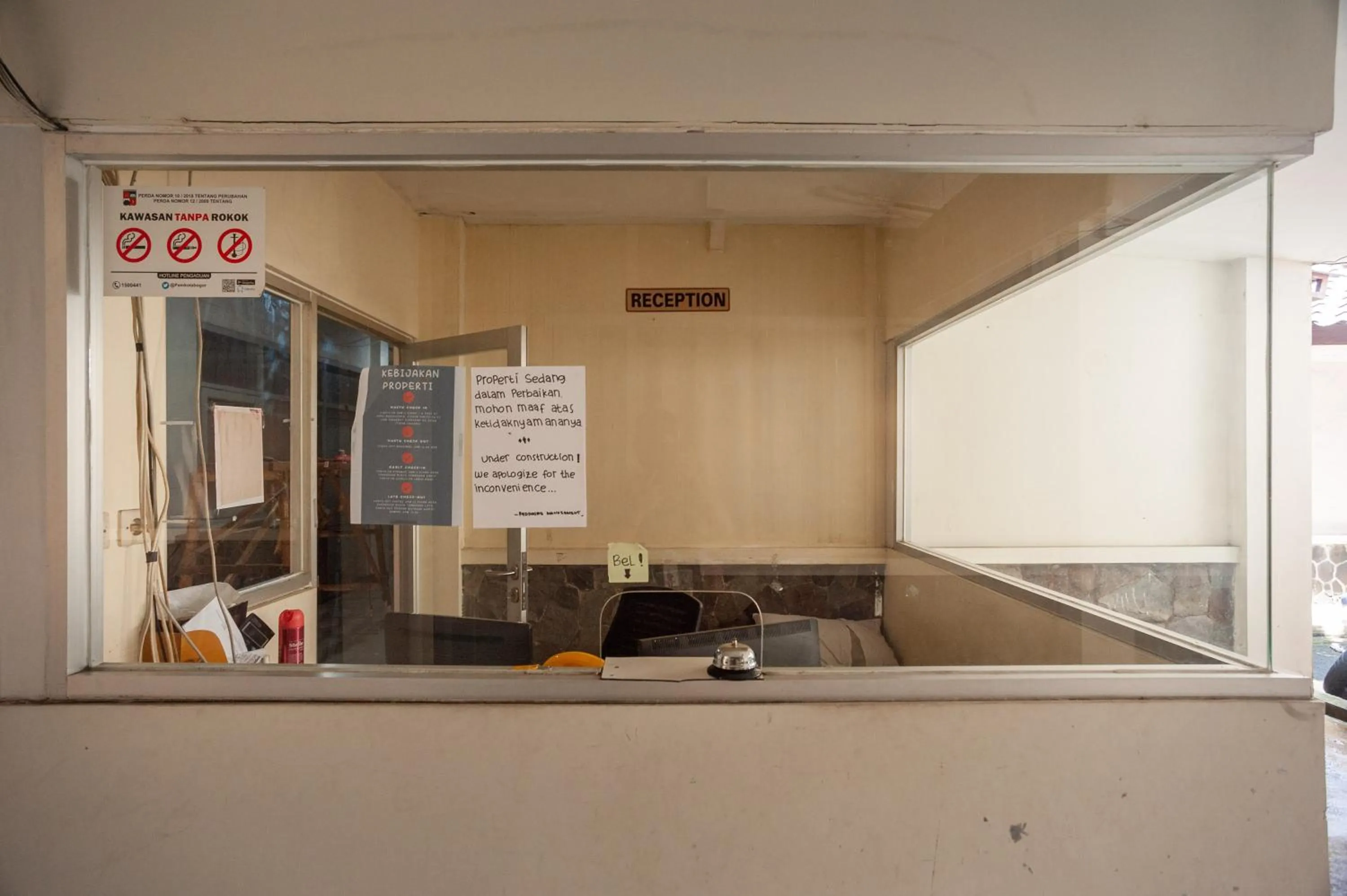 Lobby or reception in RedDoorz Plus near RS PMI Bogor