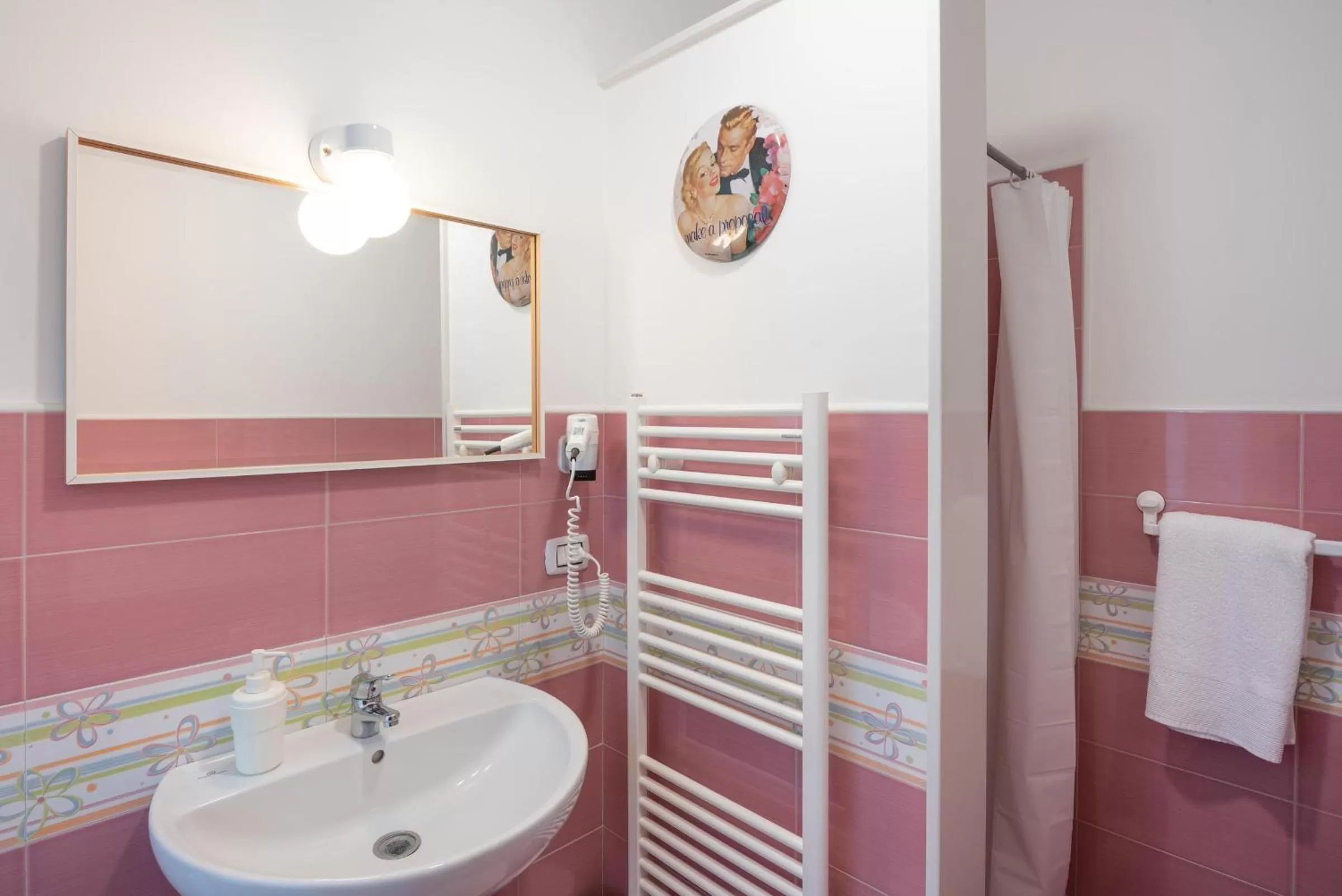 Shower in Maria Vittoria Charming Rooms and Apartments