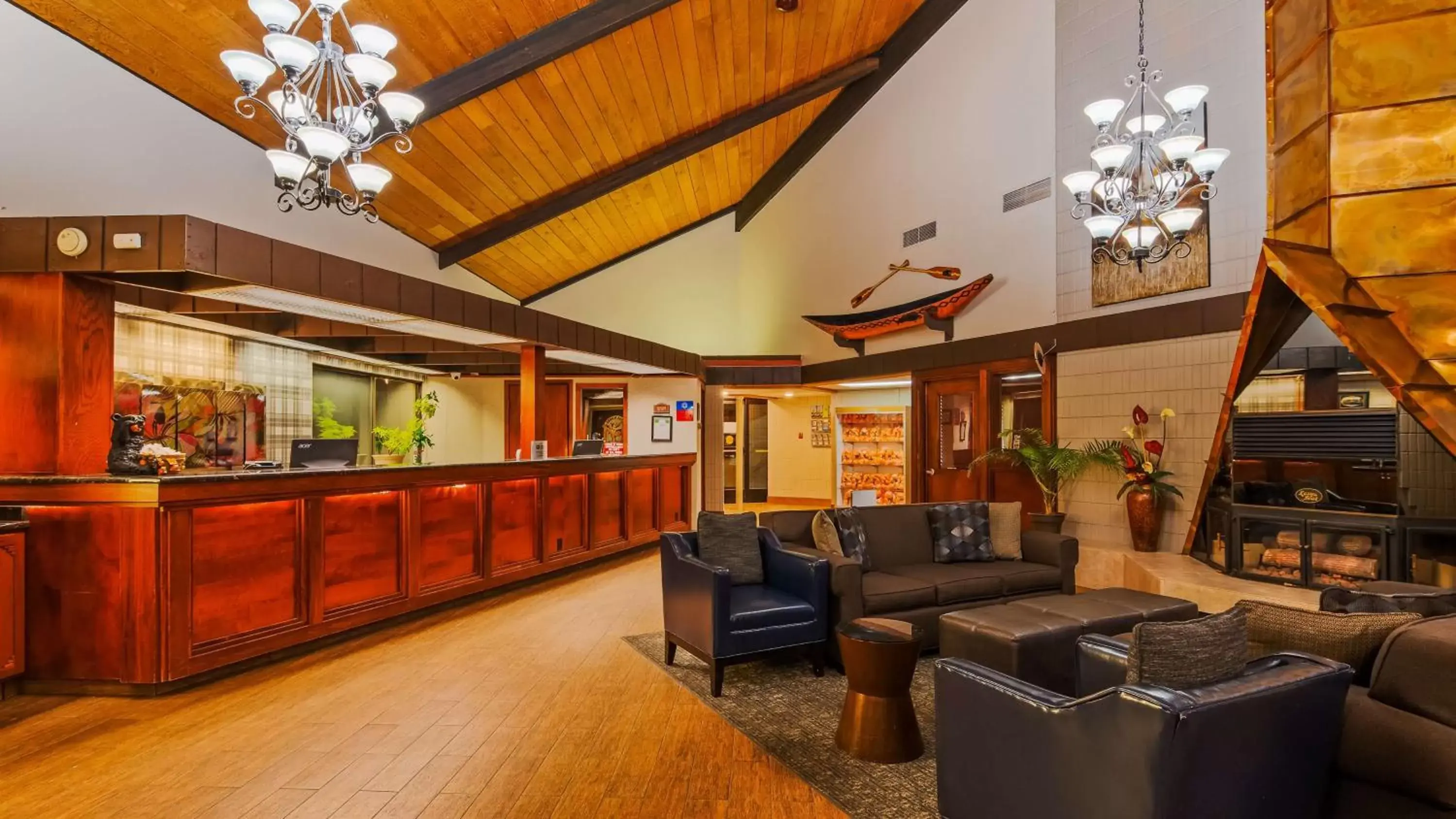 Lobby or reception, Lobby/Reception in SureStay Plus Hotel by Best Western Black River Falls