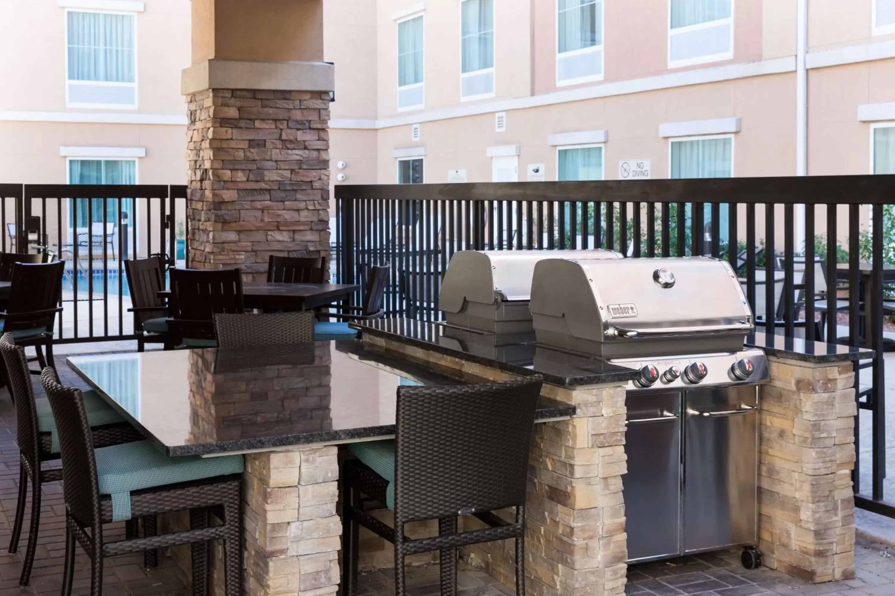Property building, BBQ Facilities in Homewood Suites by Hilton El Paso Airport