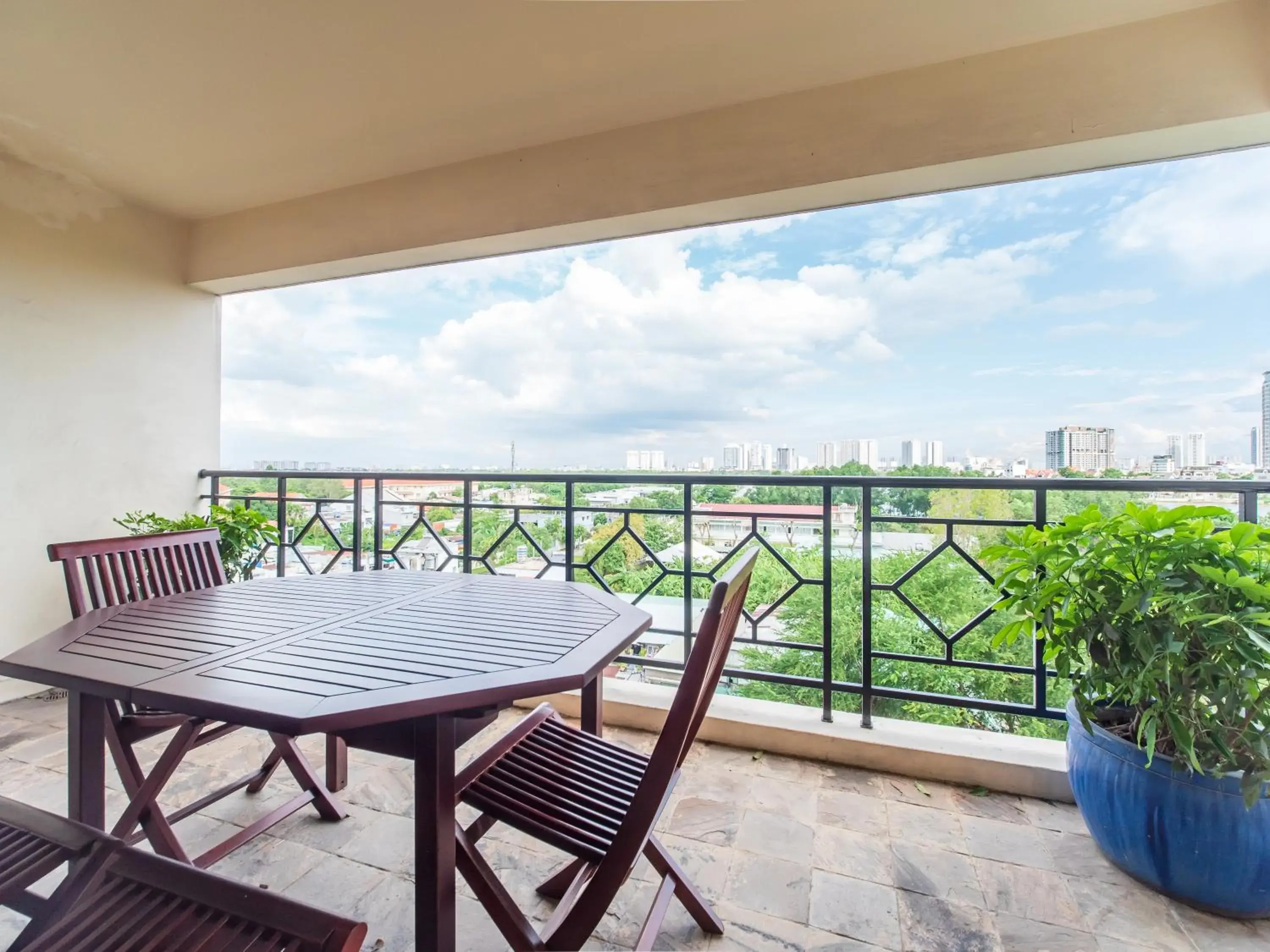 Balcony/Terrace in Saigon Domaine Luxury Residences