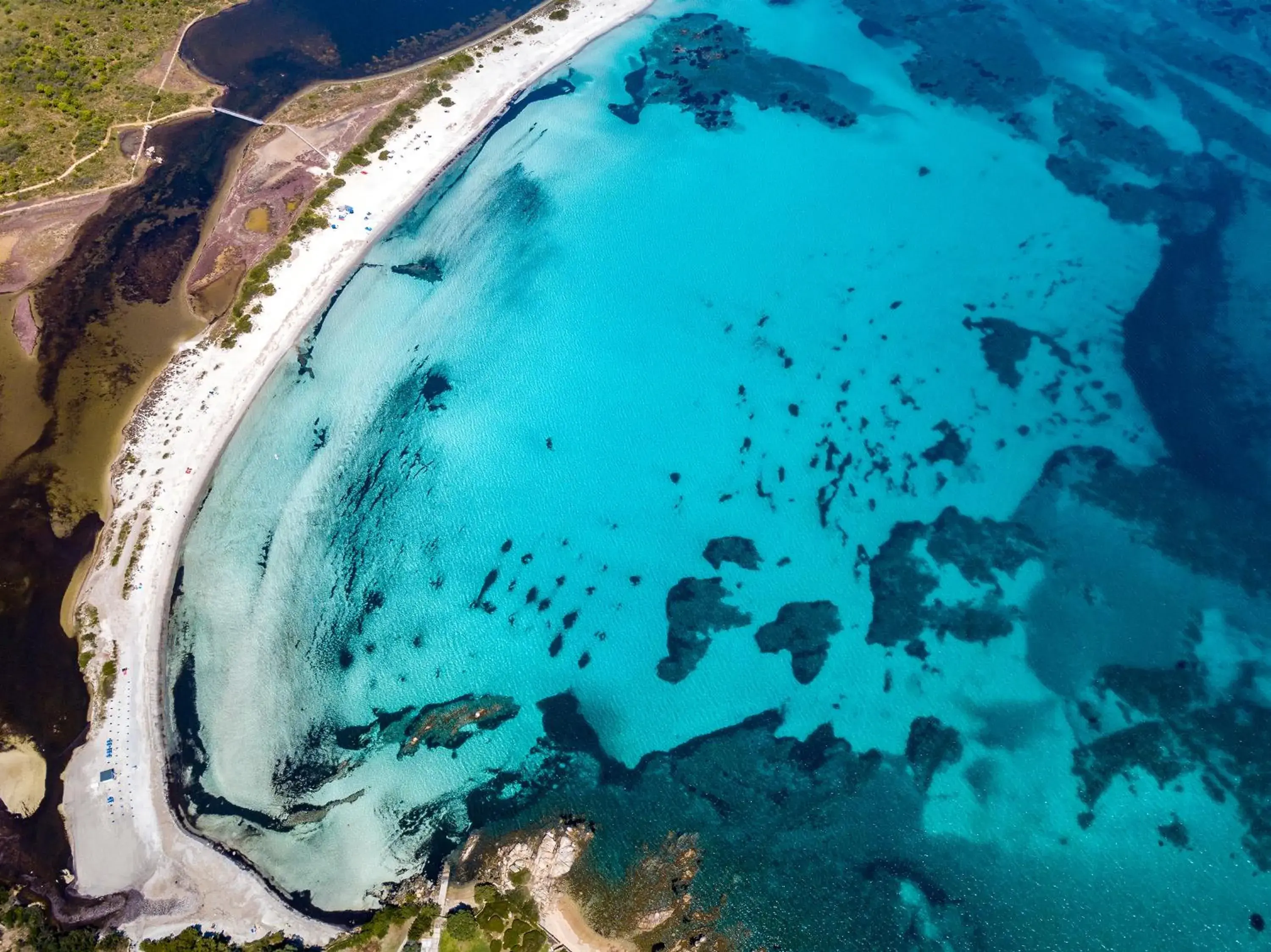 Bird's eye view, Bird's-eye View in Baglioni Resort Sardinia - The Leading Hotels of the World