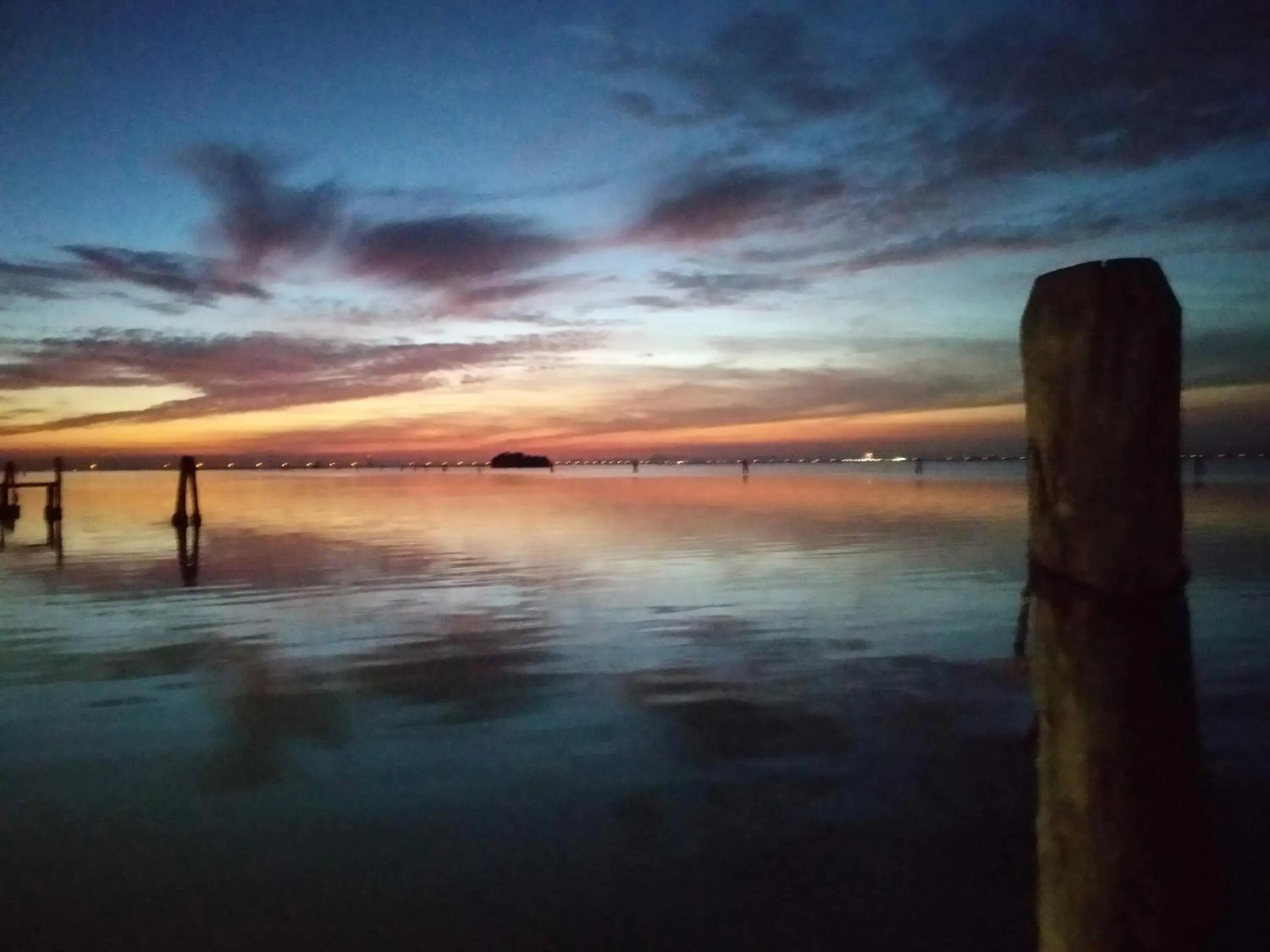 Sunset in Hotel Villa Stella