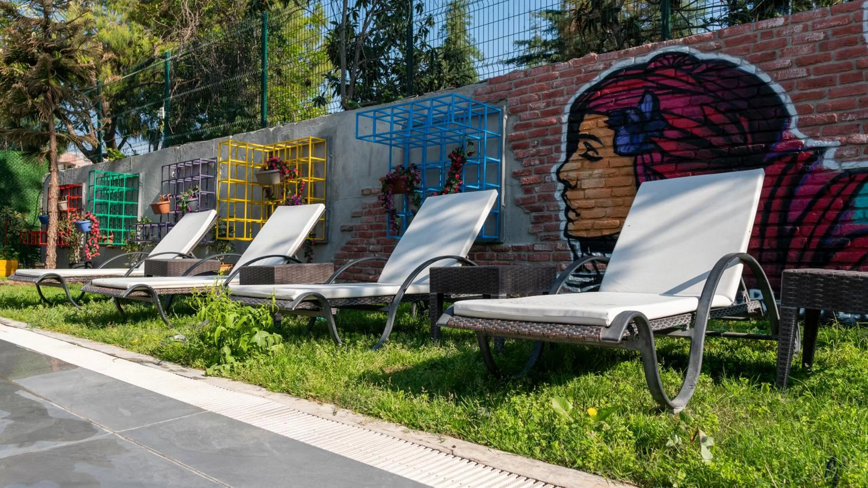 Garden in Mene City Hotel