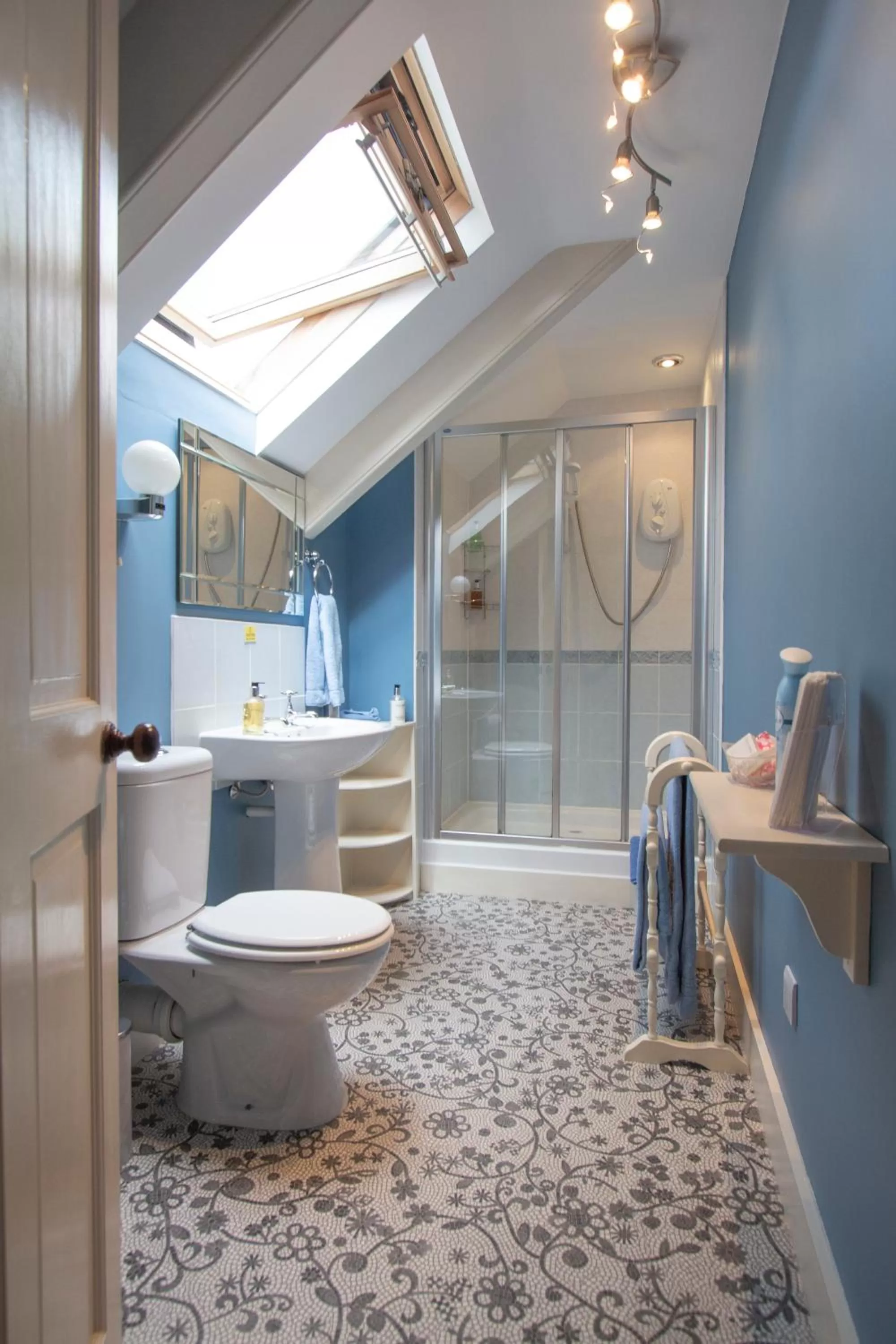 Shower in Penrose Bed & Breakfast