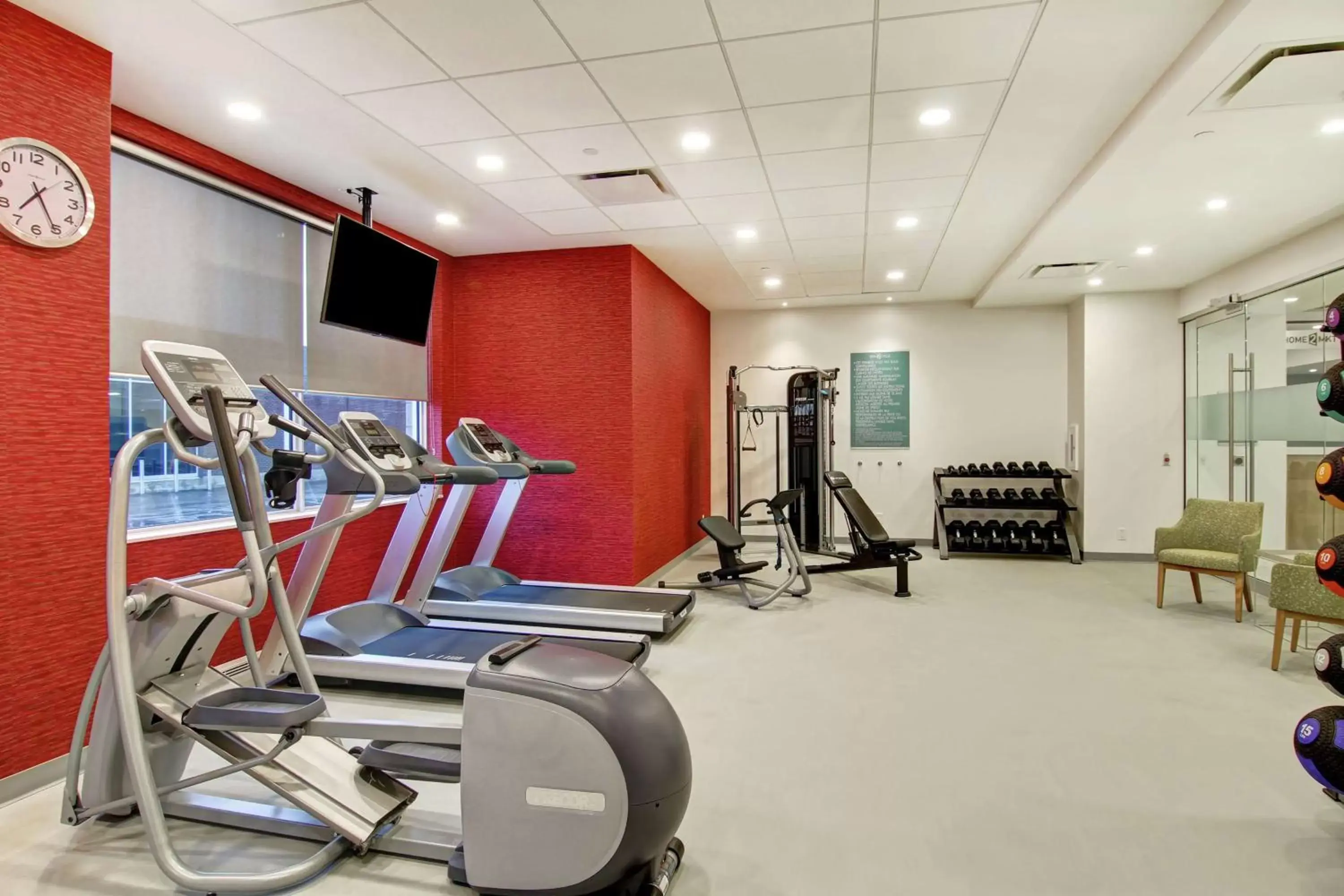 Fitness centre/facilities, Fitness Center/Facilities in Home2 Suites By Hilton Montreal Dorval