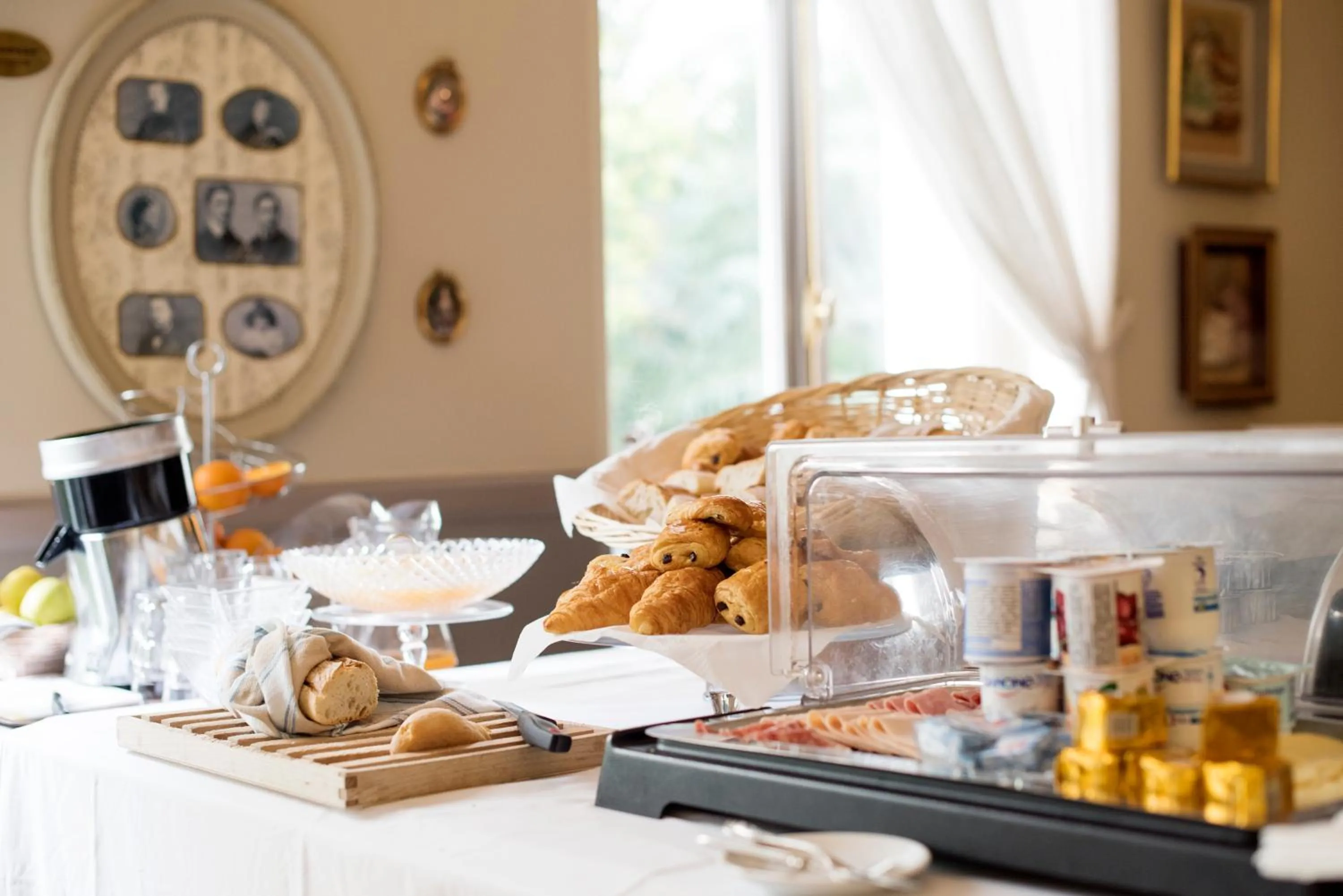 Buffet breakfast in Hotel Villa Rivoli