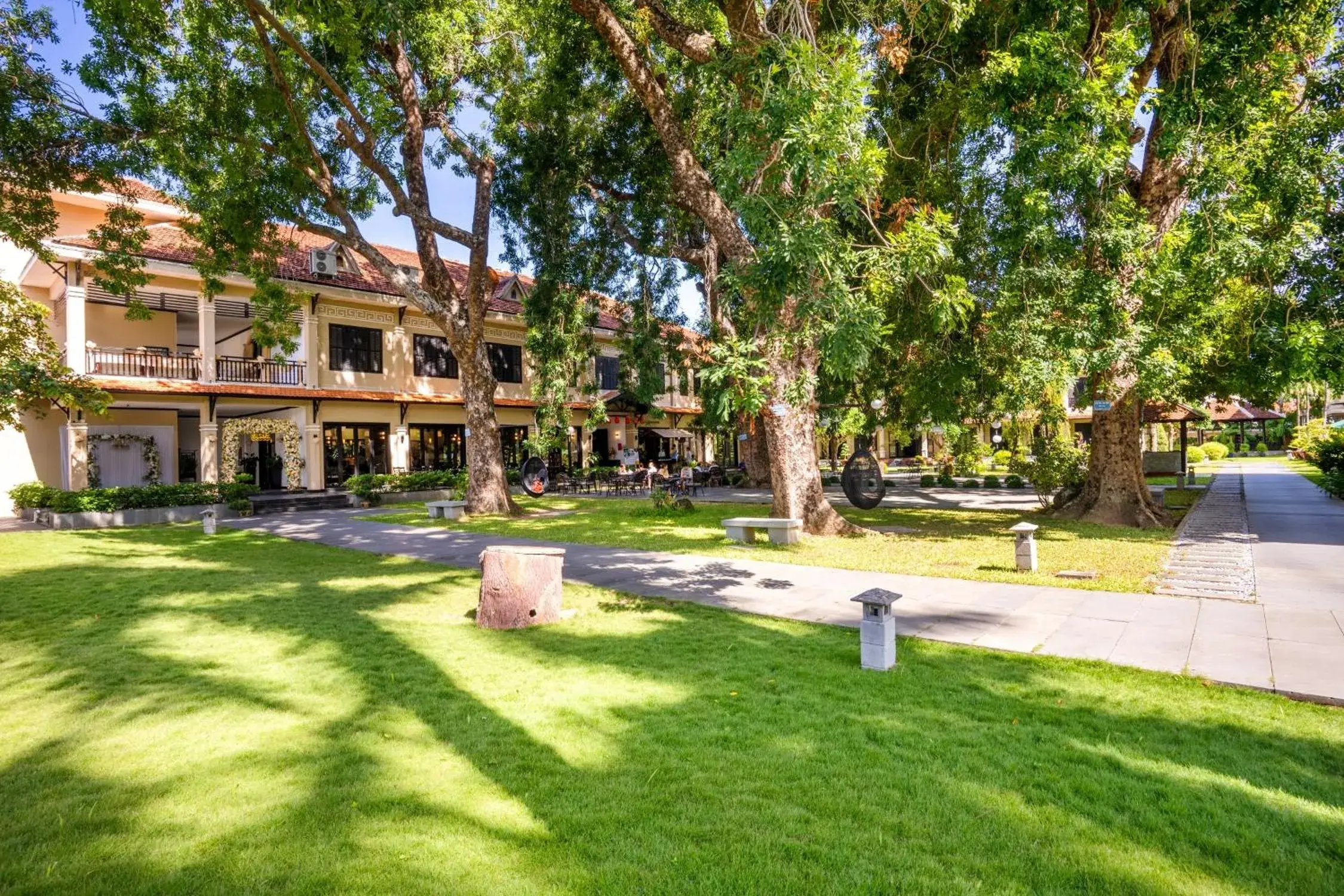 Garden, Property Building in HOI AN HISTORIC HOTEL