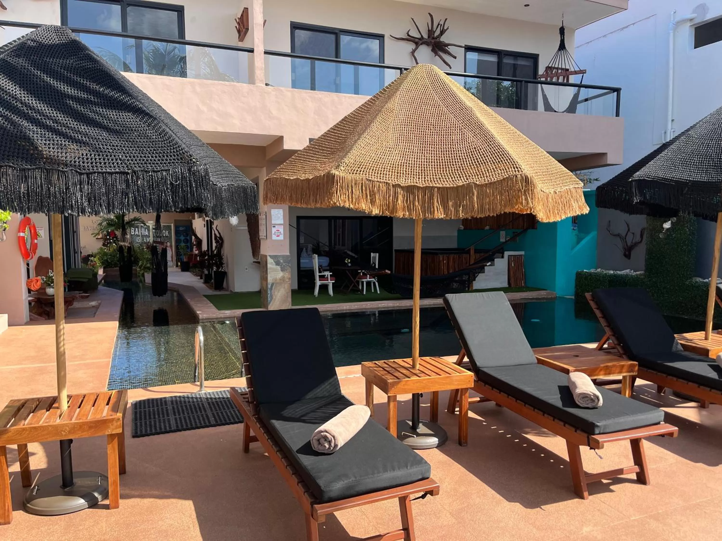 Pool view in Bahia Tolok