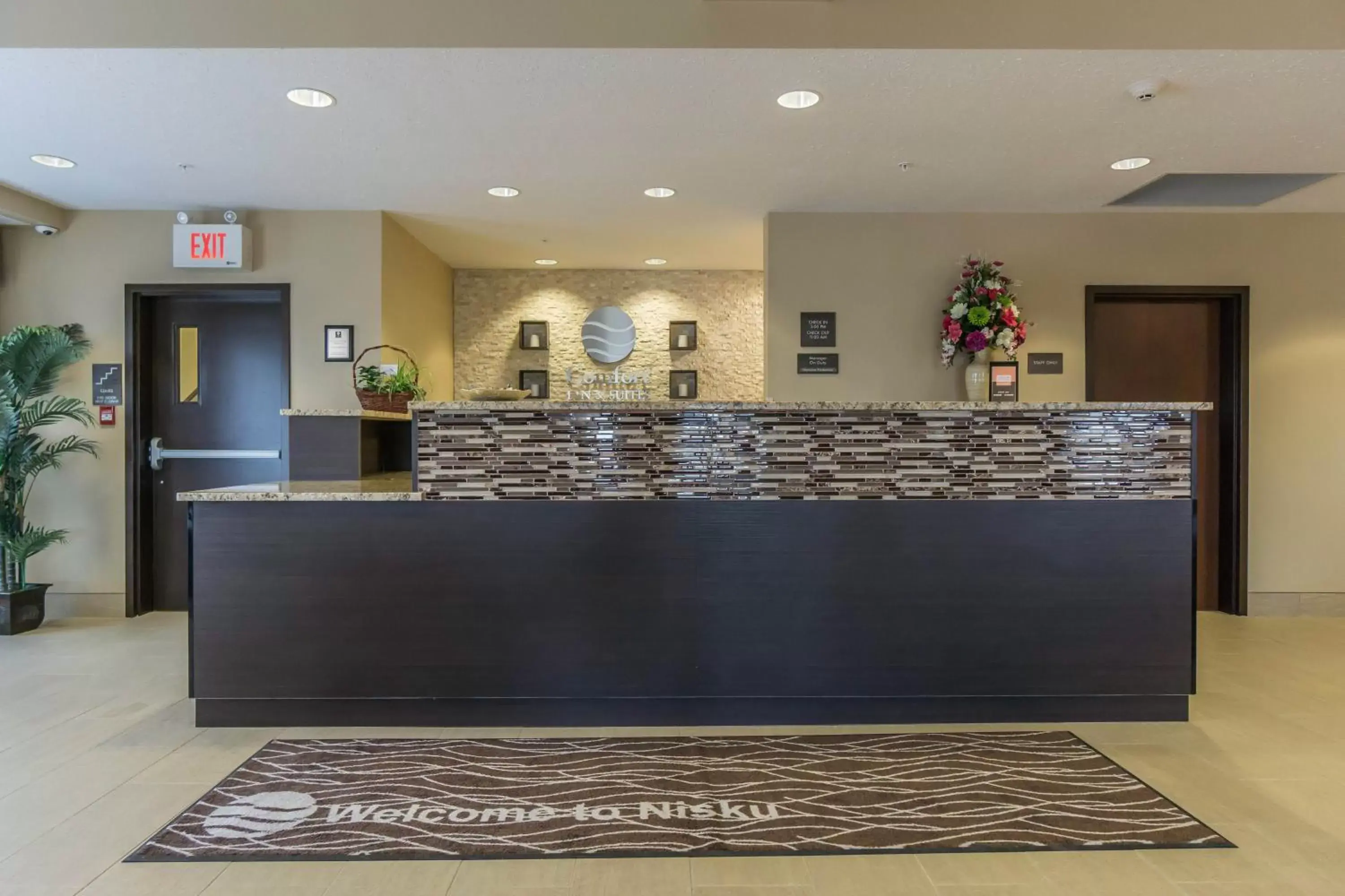 Lobby or reception, Lobby/Reception in Comfort Inn & Suites Edmonton International Airport