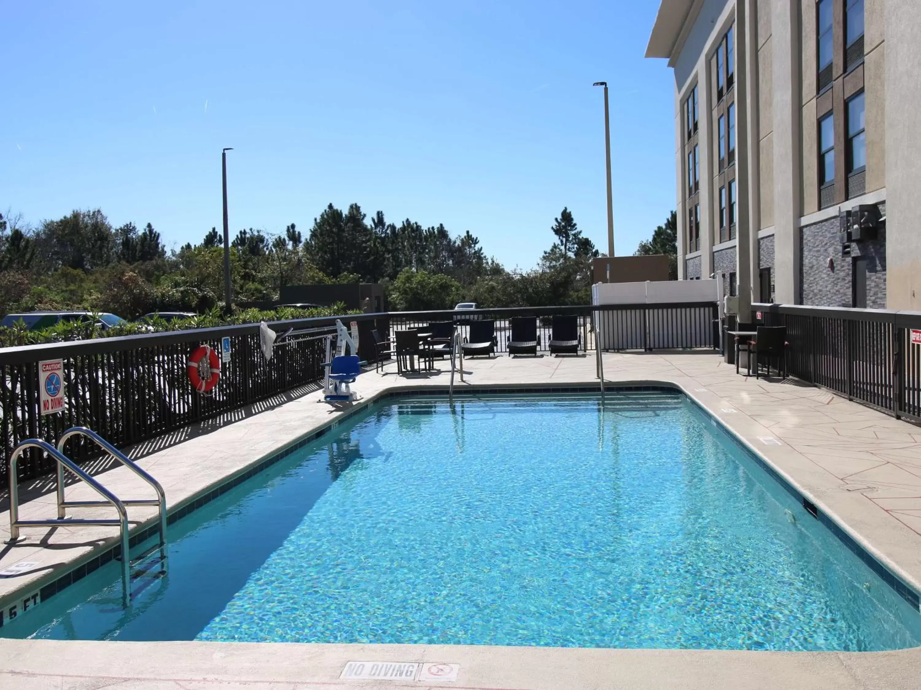Pool view, Swimming Pool in Hampton Inn Saint Augustine-I-95