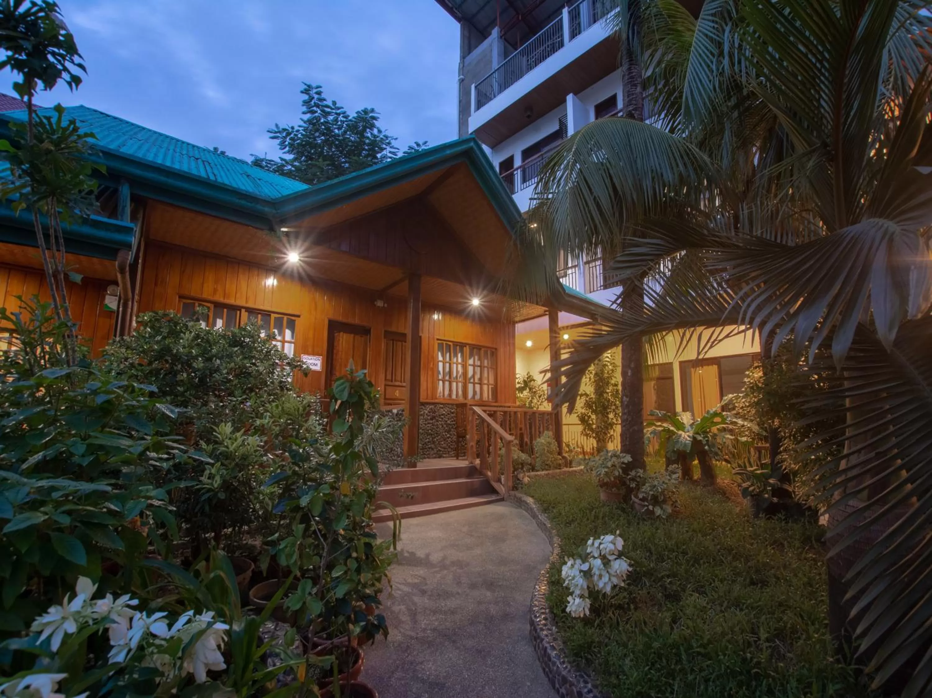 Property building in Jurias Garden Hotel