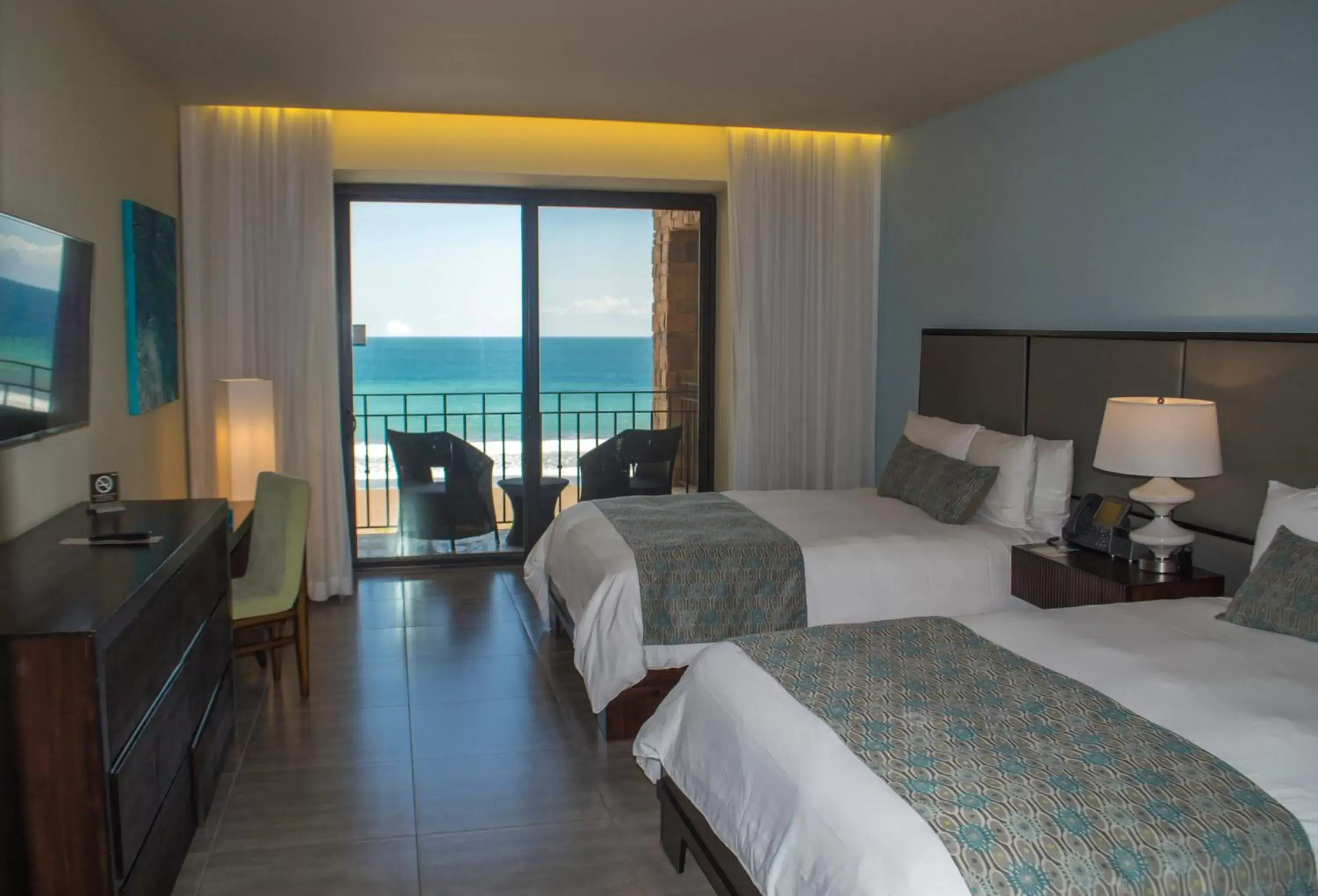 Deluxe Room Ocean View 2 Queen Beds with Balcony in Crocs Resort & Casino