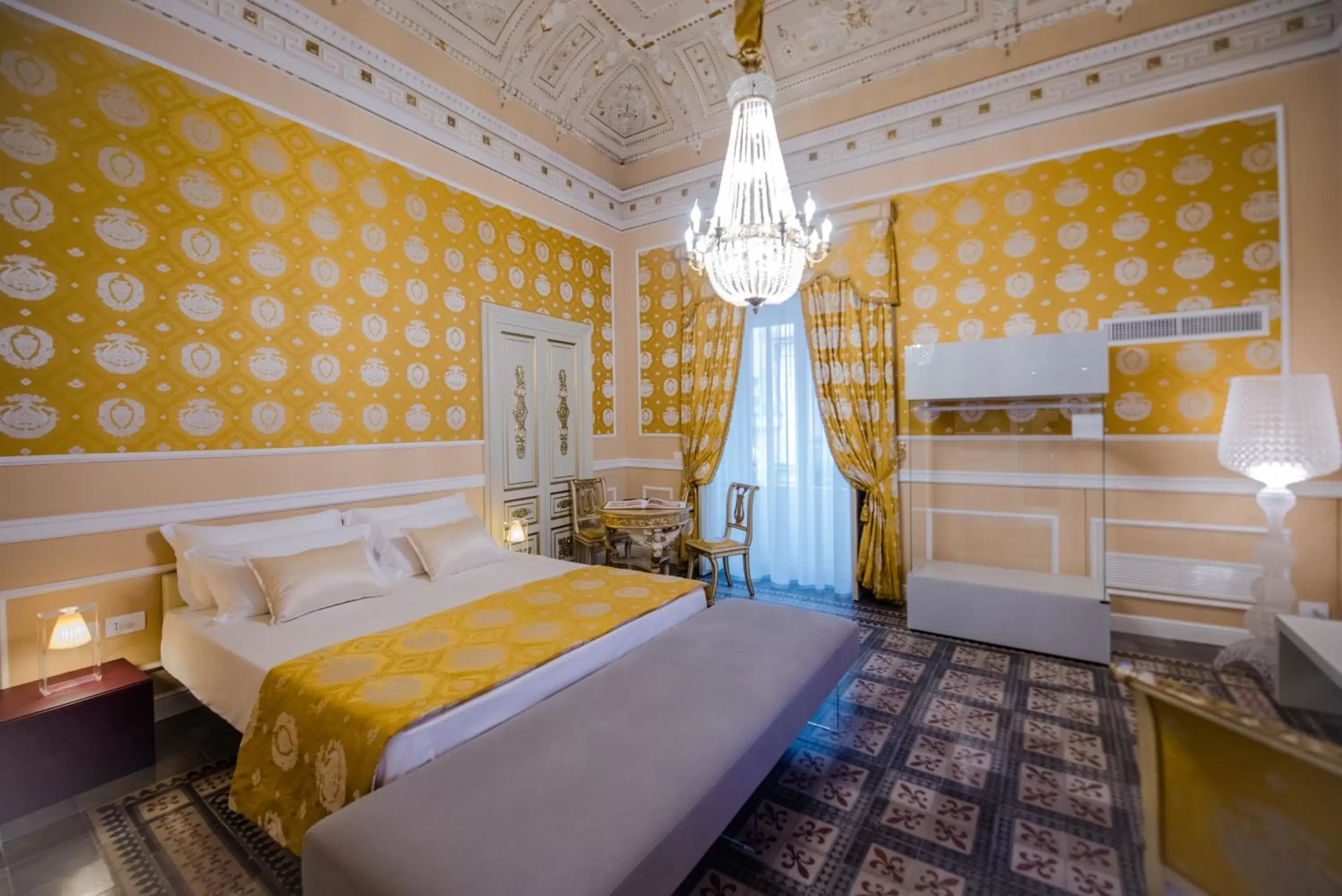 Bedroom, Bed in Palazzo Marletta Luxury House Hotel